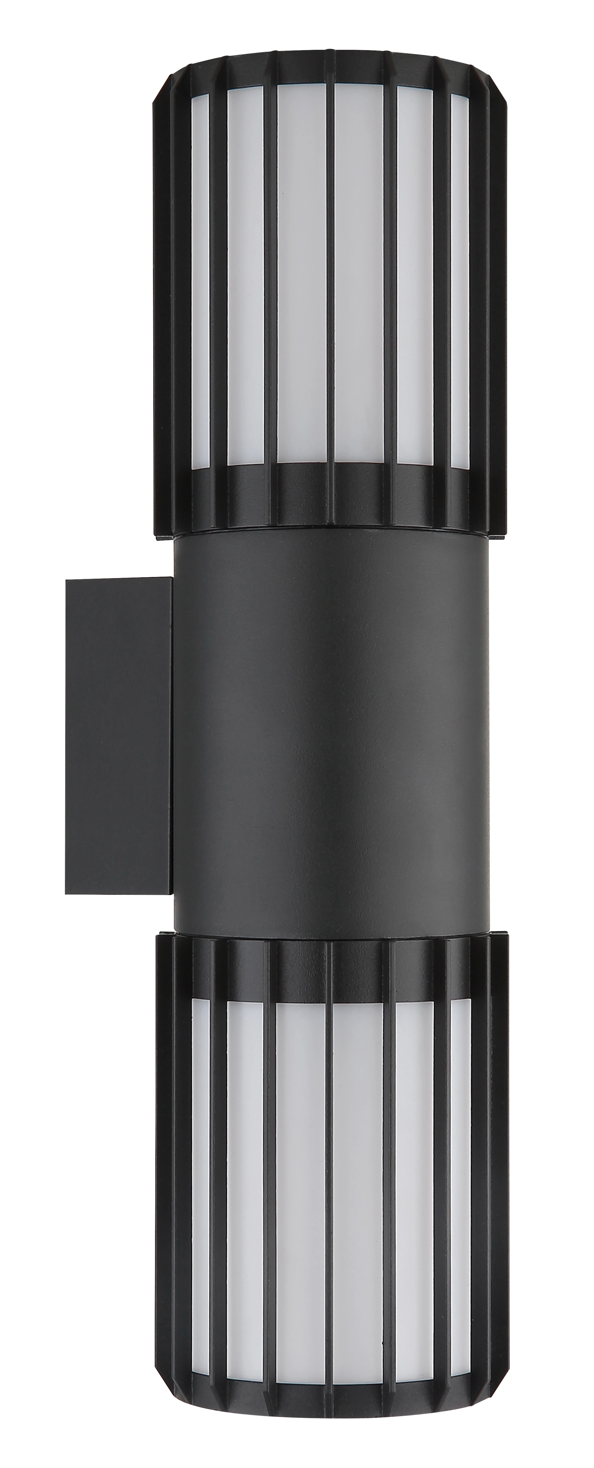 Außenleuchte MERVIN aus Aluminium in anthrazit matt mit opalem Kunststoffdiffusor, Globo 32160-2