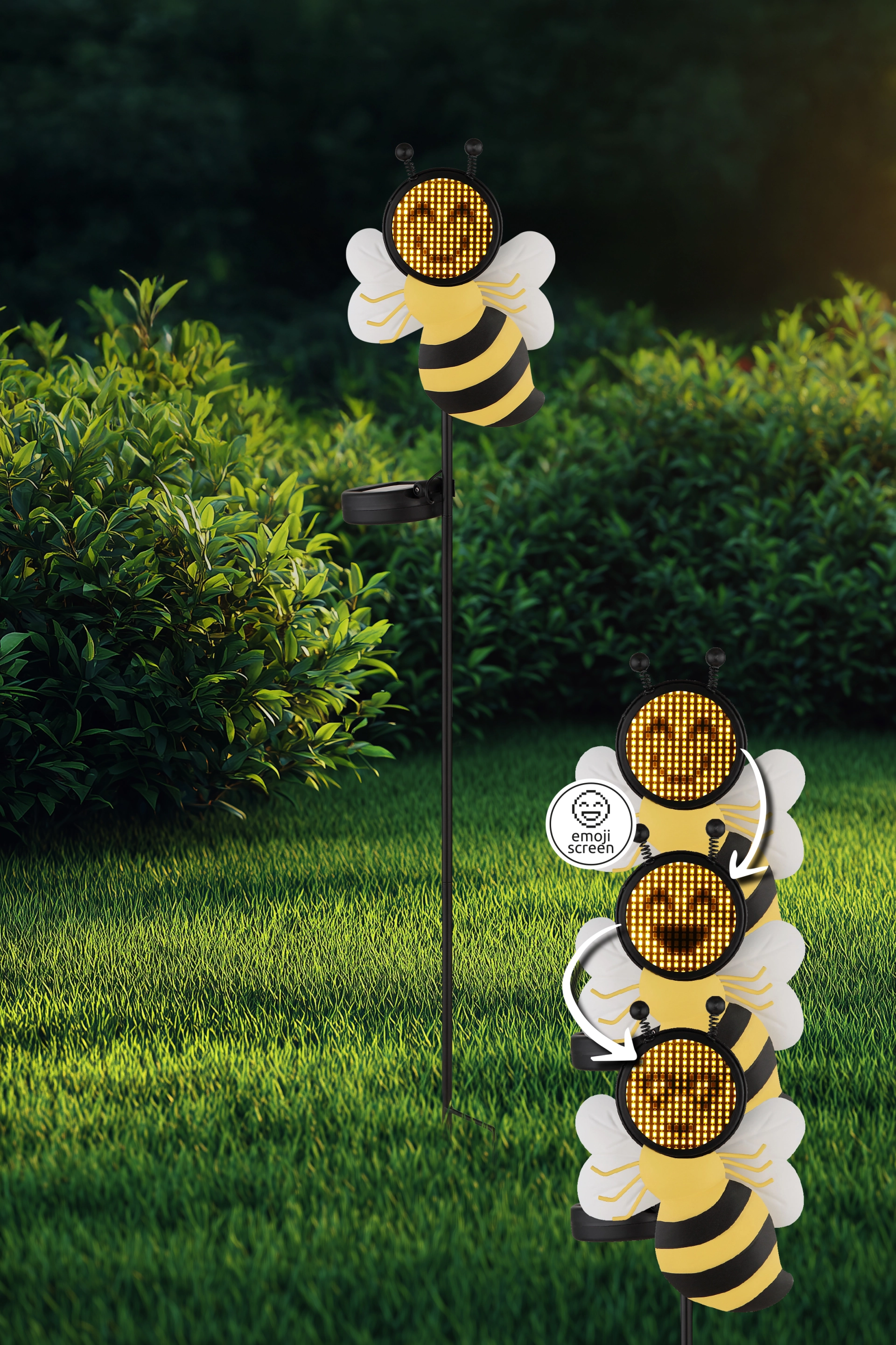 SOLARLEUCHTE METALL WEIß MATT, 200XLED