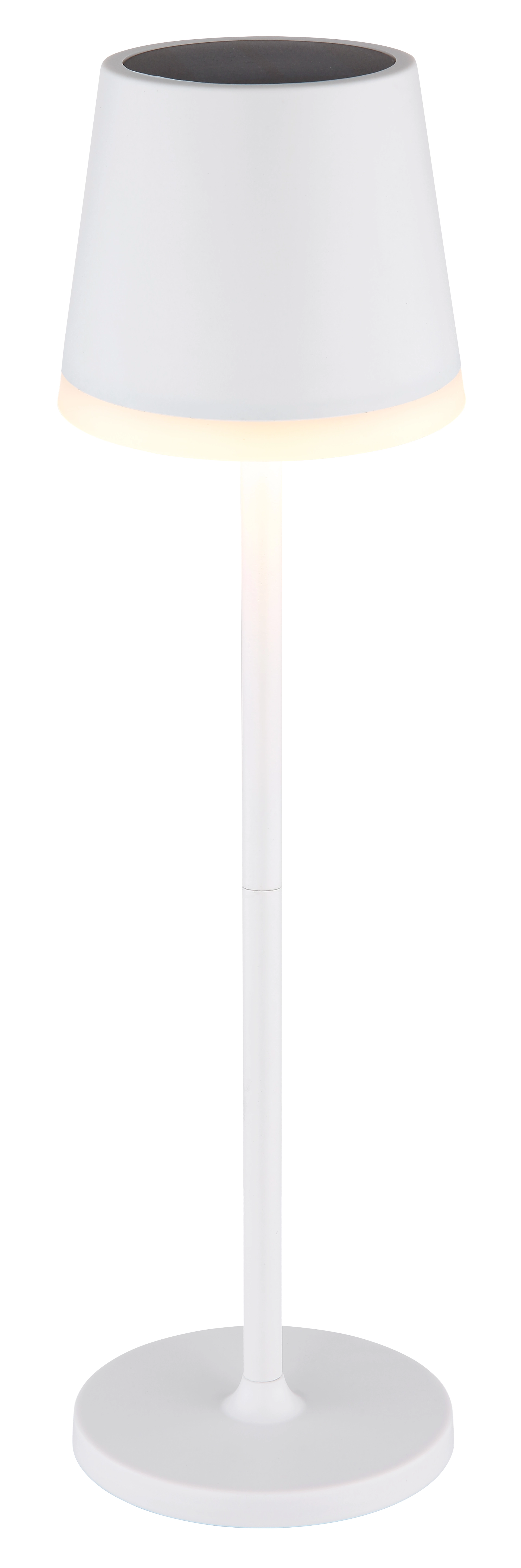 SOLARLEUCHTE METALL WEIß, 10XLED