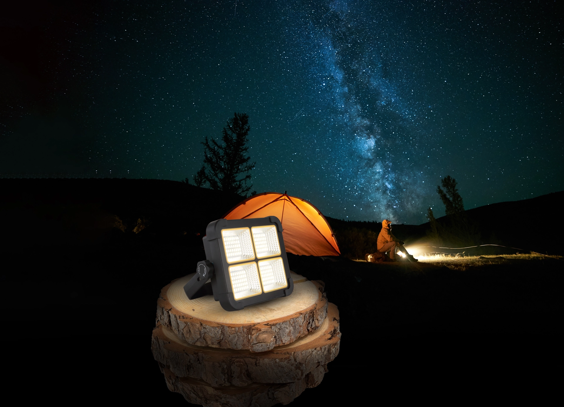 SOLARLEUCHTE KUNSTSTOFF SCHWARZ, 1XLED