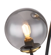 SPARE GLASS SMOKE FOR 56136 FAMILY, DIAMETER 10CM