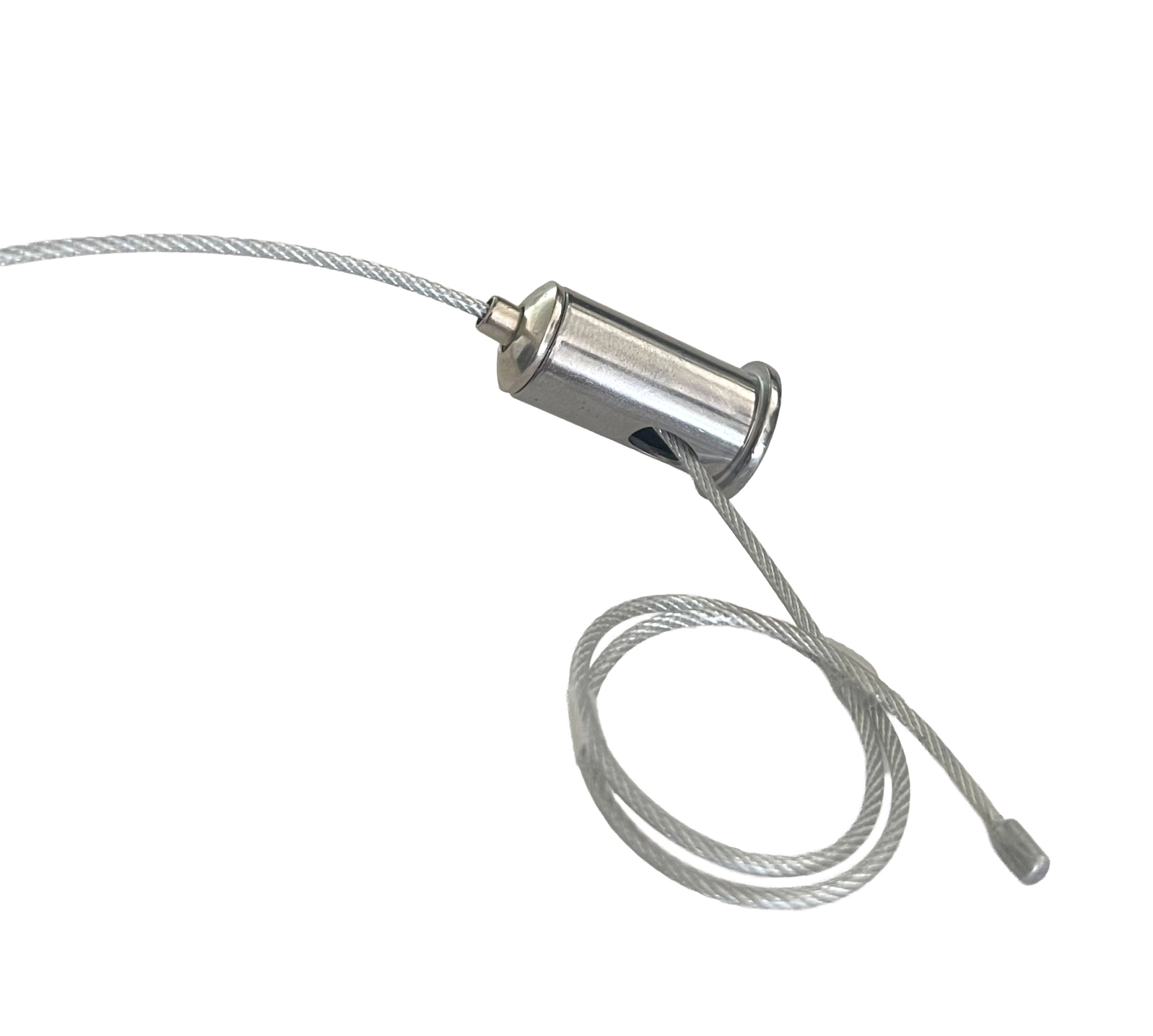 Stahl-Aufhängeseil mit Seilhalter für Hängeleuchte PELO von Globo Handels GmbH; Zubehör zur Deckenmontage, passend zur Metallleuchte in Blassgrün, Innen, dimmbar mit Touch/Memory, magnetischer abnehmbarer Schirm, USB, 2-in-1.