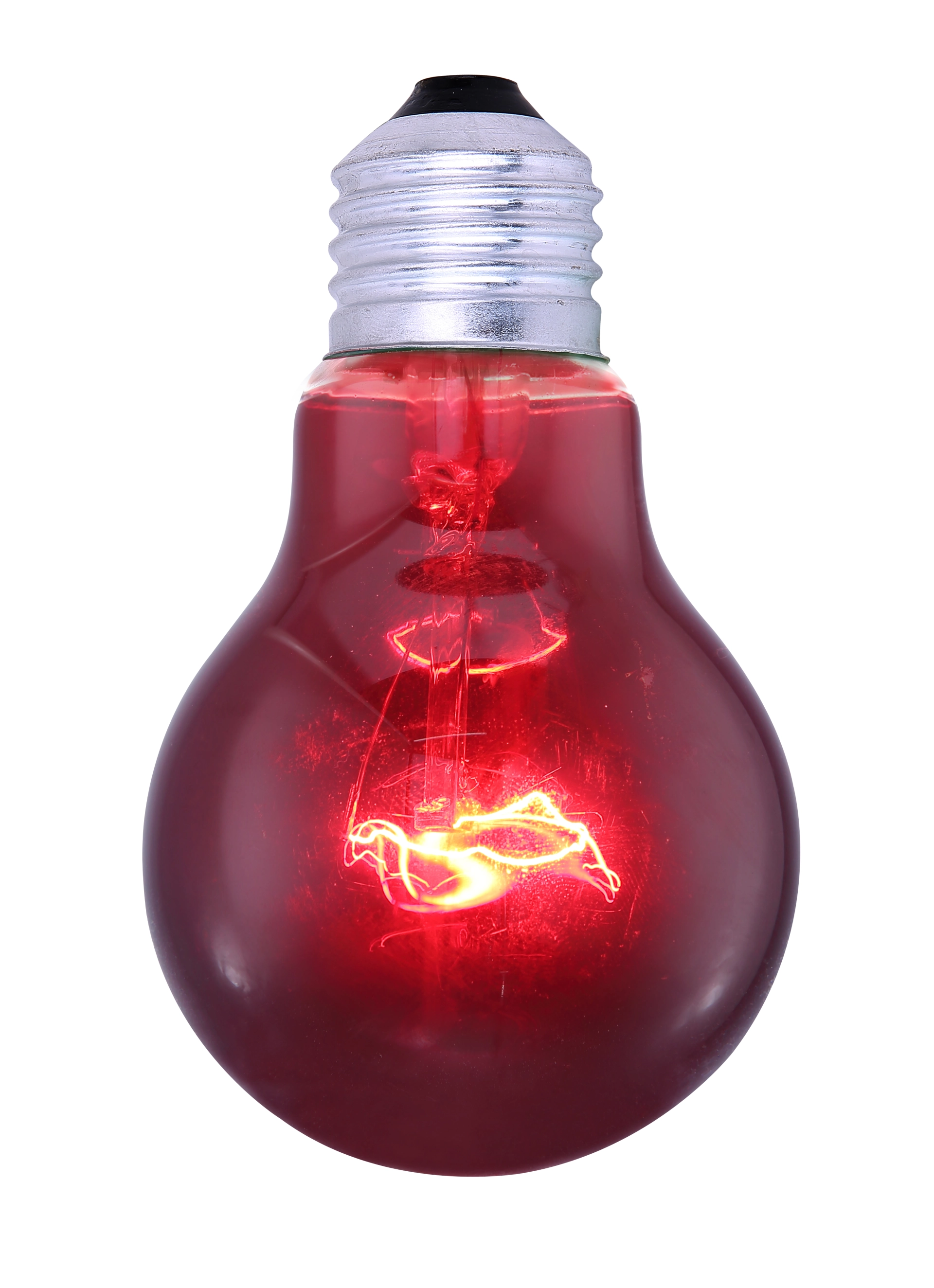 LEUCHTMITTEL GLAS ROT, 1XE27