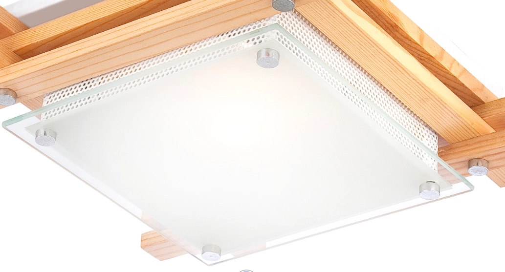 Glas Klar-Satiniert 18x18cm für 48323