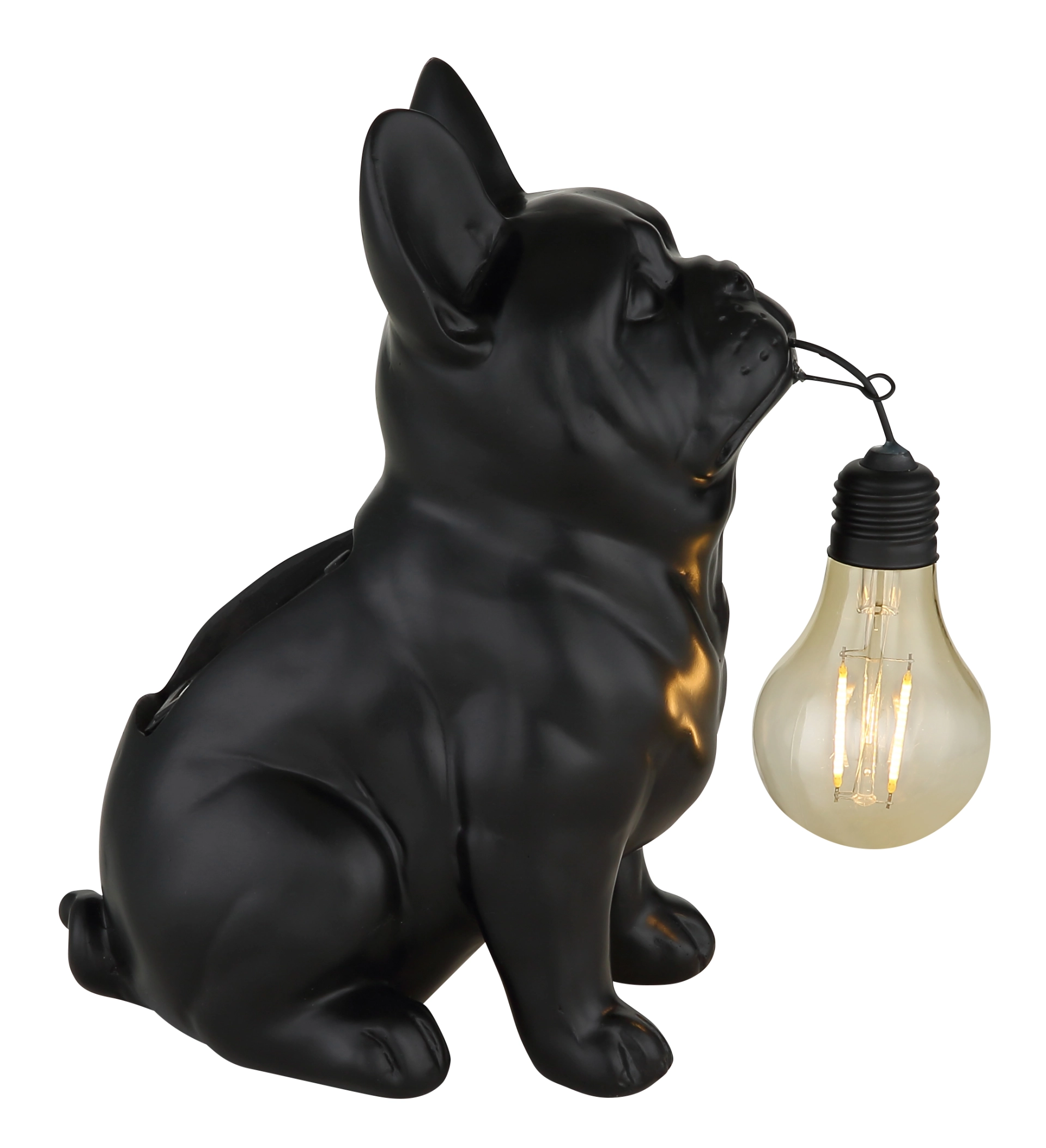 SOLARLEUCHTE KUNSTSTOFF SCHWARZ MATT, 1XLED