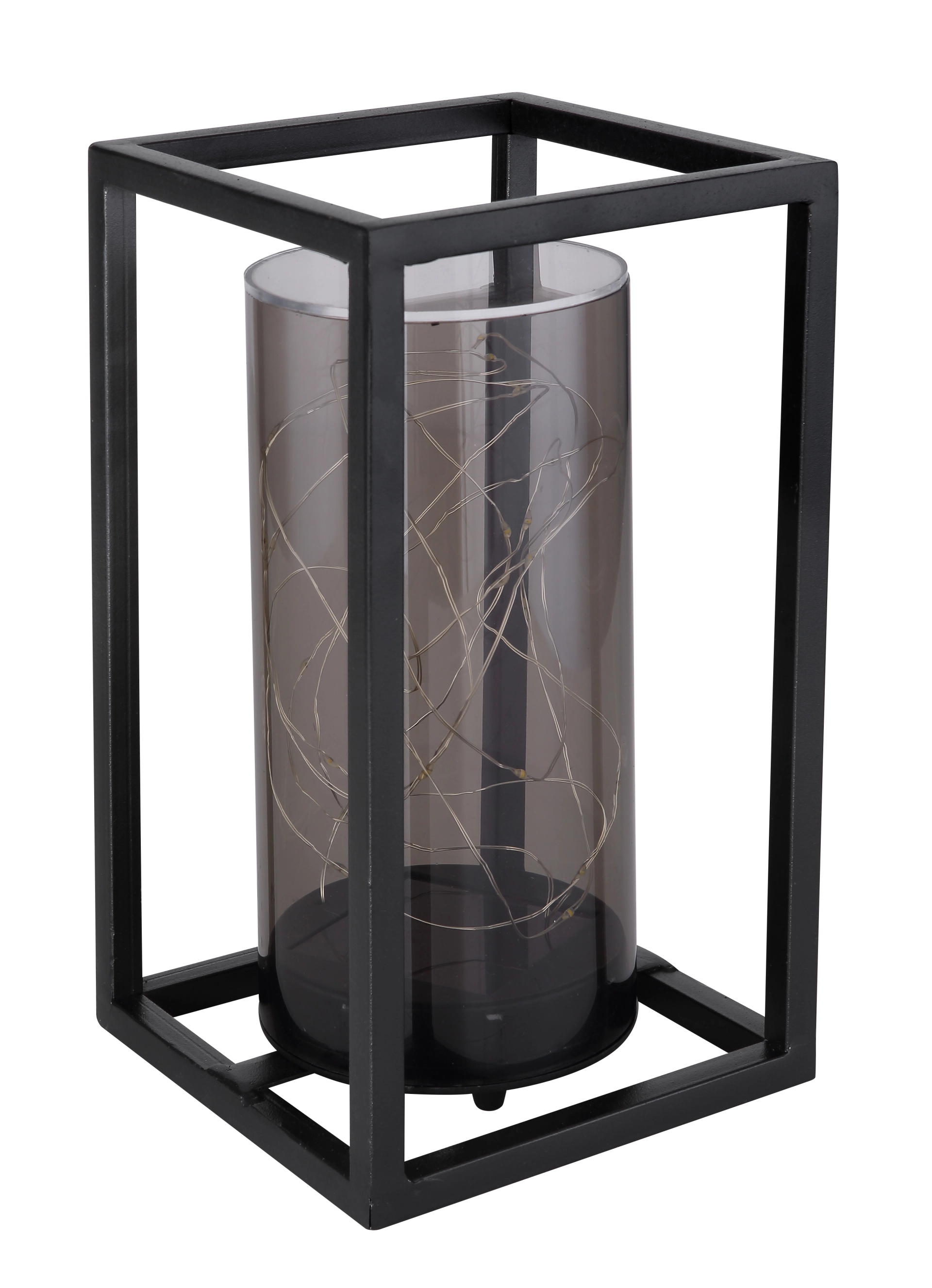 SOLARLEUCHTE METALL SCHWARZ, 30XLED