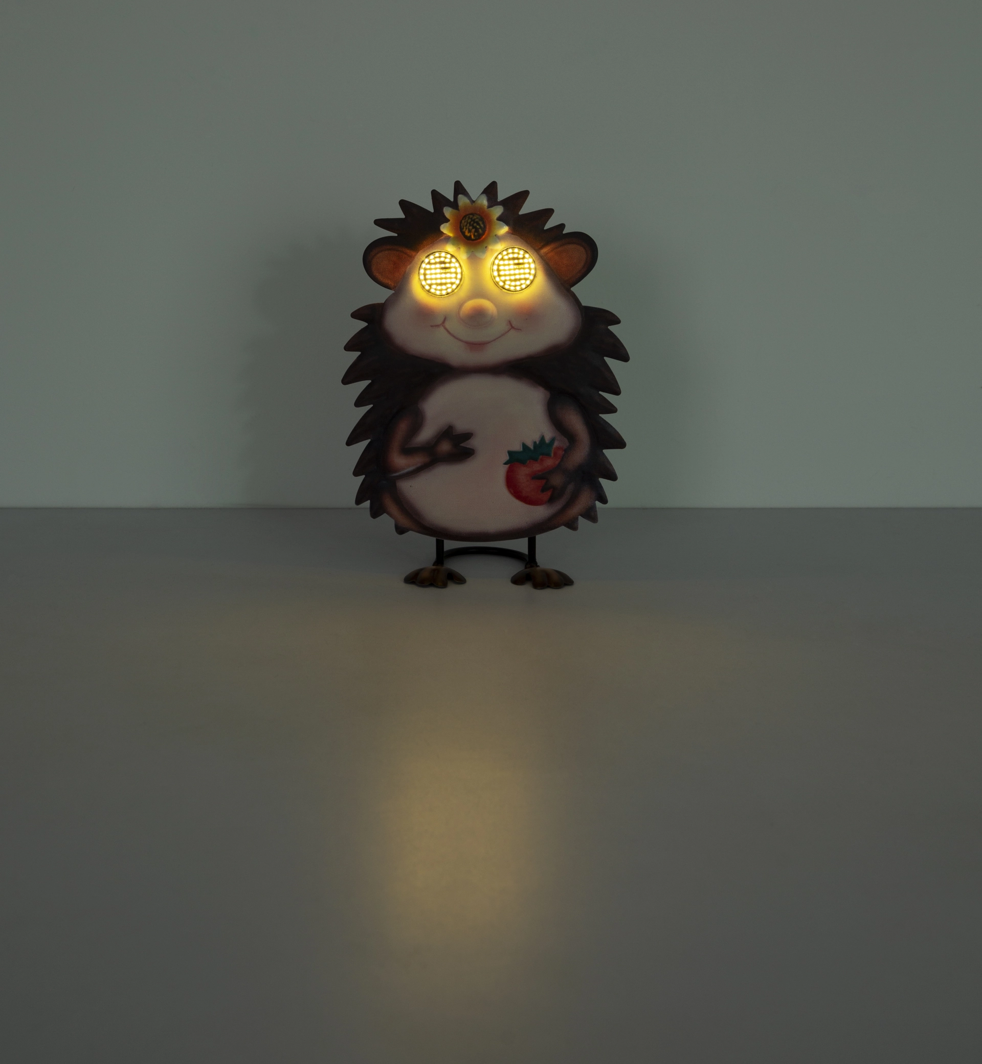 SOLARLEUCHTE METALL BRAUN, 104XLED