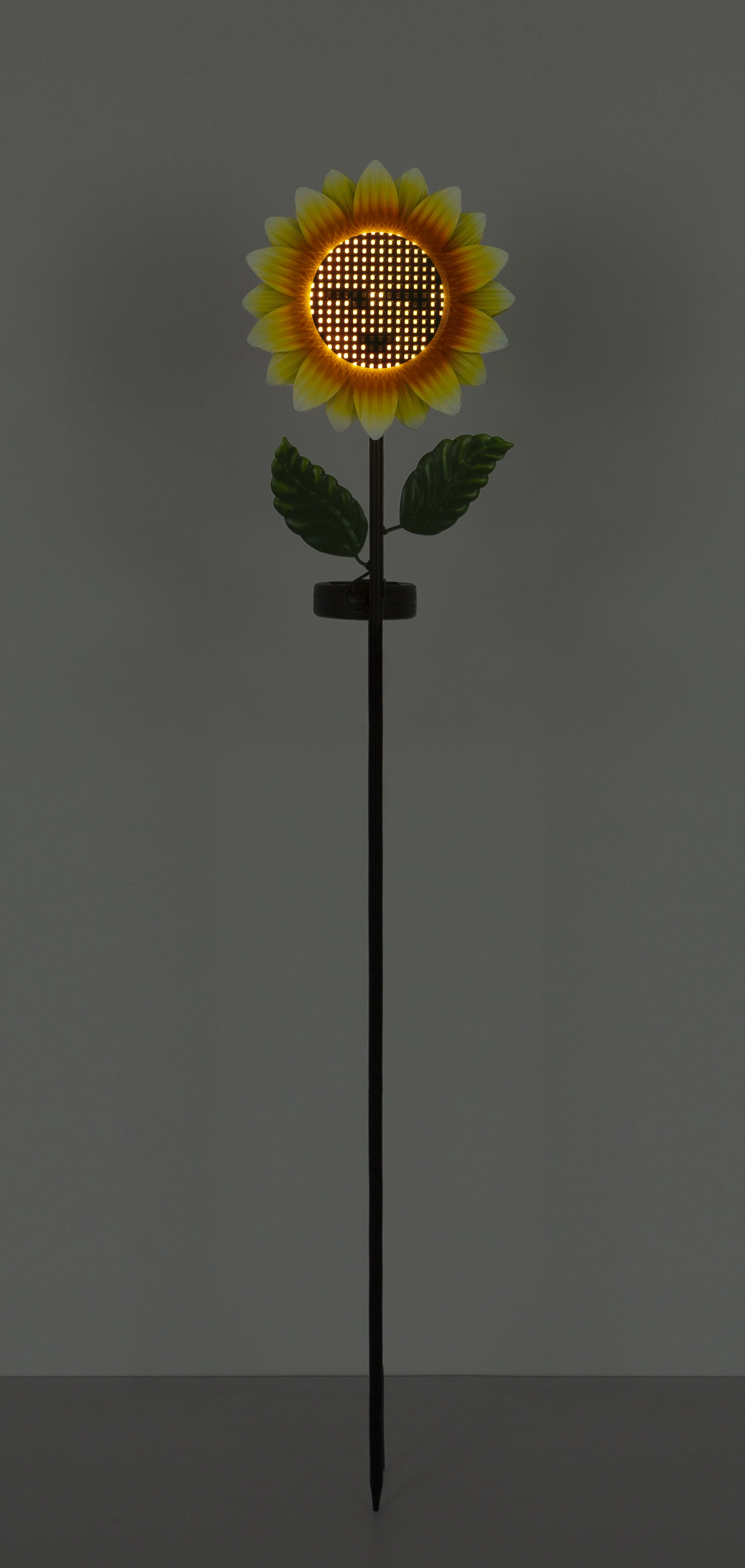 SOLARLEUCHTE METALL SCHWARZ MATT, 200XLED