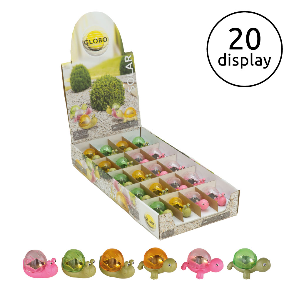 SOLARLEUCHTE KUNSTSTOFF BUNT, 1XLED