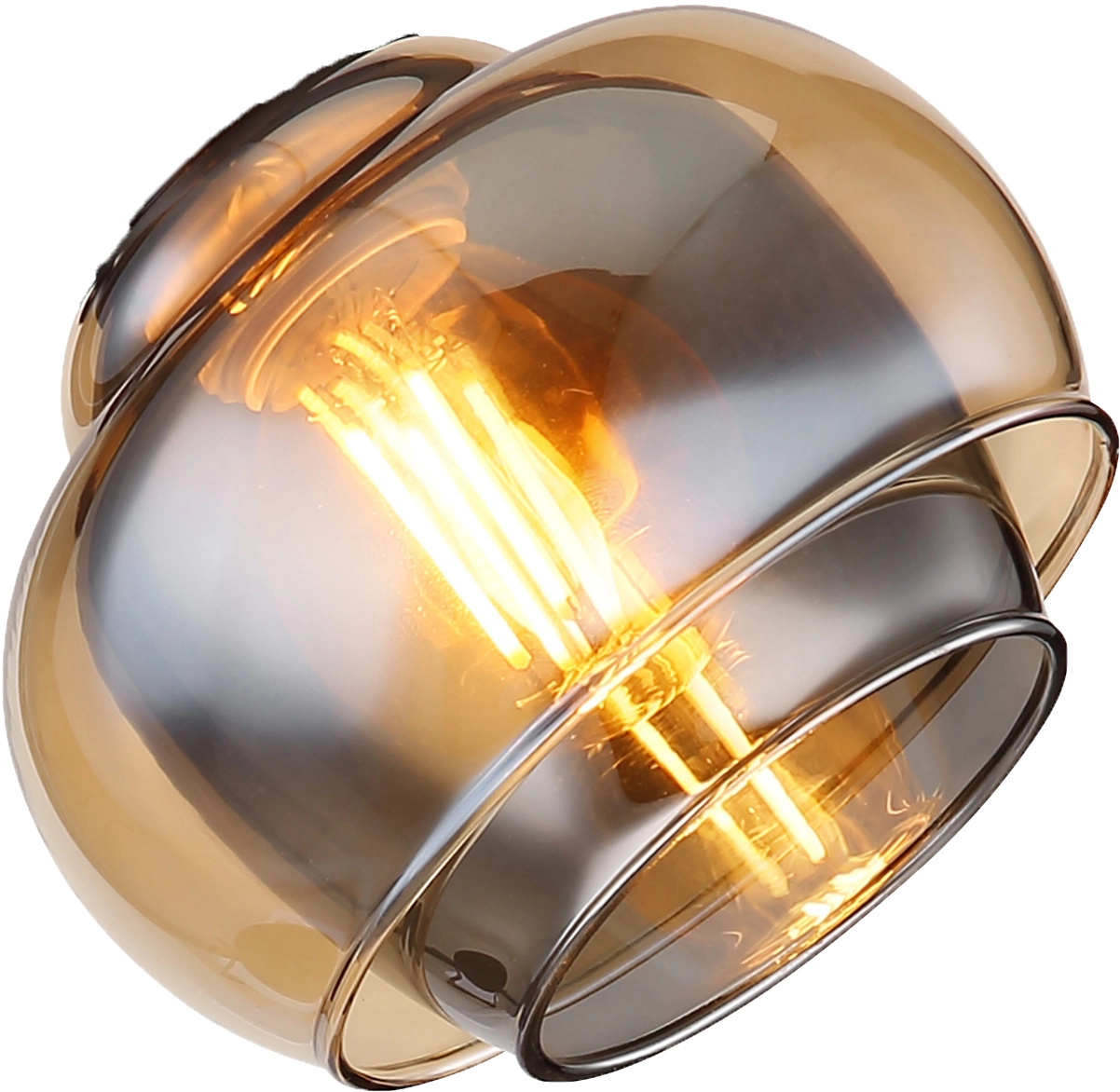 ERSATZGLAS AMBER, DURCHMESSER 10,5CM