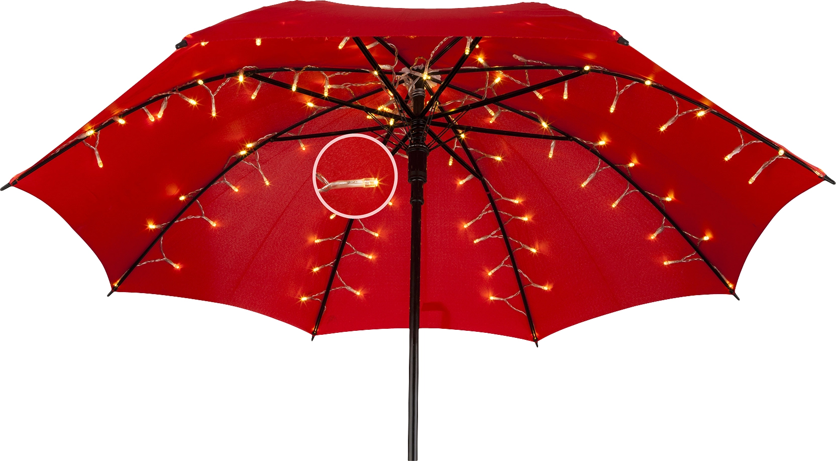 LED-BAND KUNSTSTOFF TRANSPARENT, 120XLED