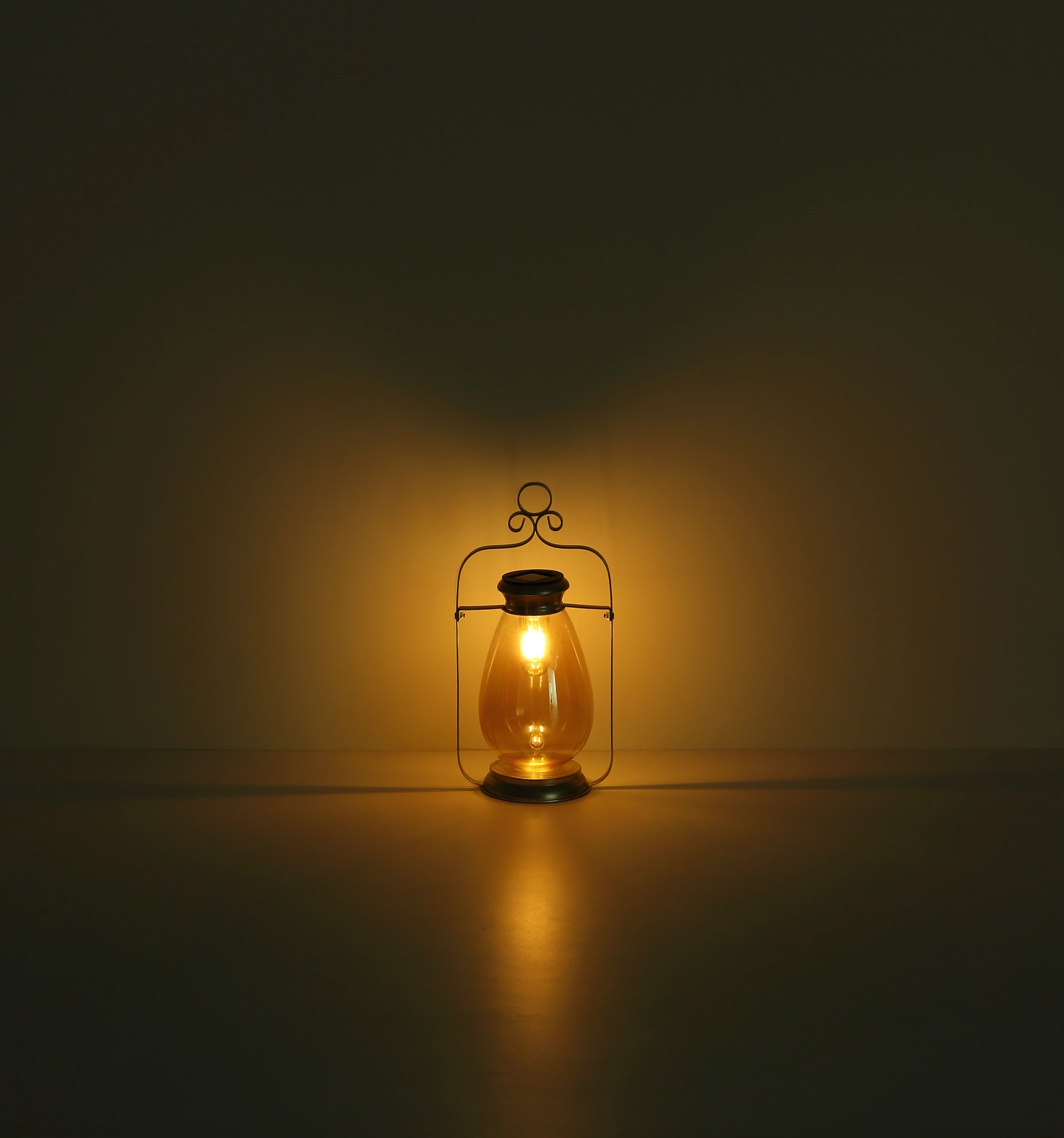 SOLARLEUCHTE METALL SILBERFARBEN, 1XLED