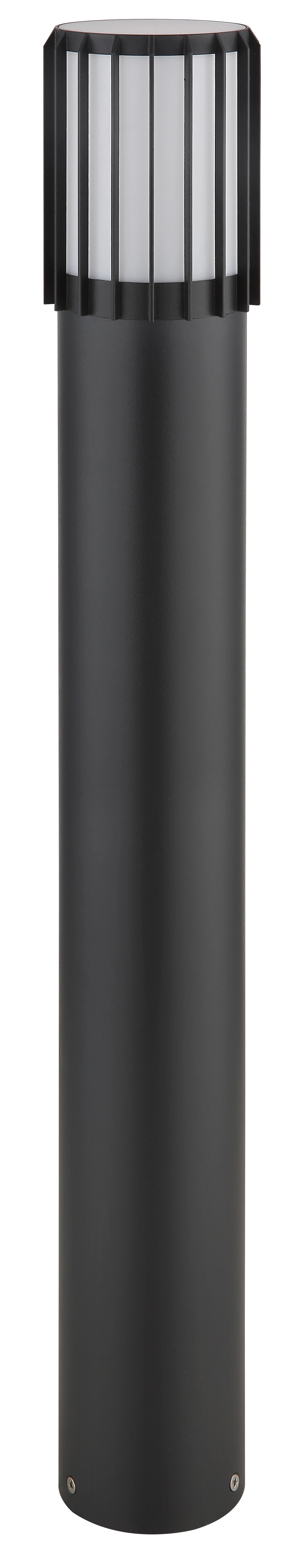 MERVIN Außenleuchte aus Aluminium in anthrazit matt mit opalem Kunststoffdiffusor, modernes Wegelicht von Globo Handels GmbH