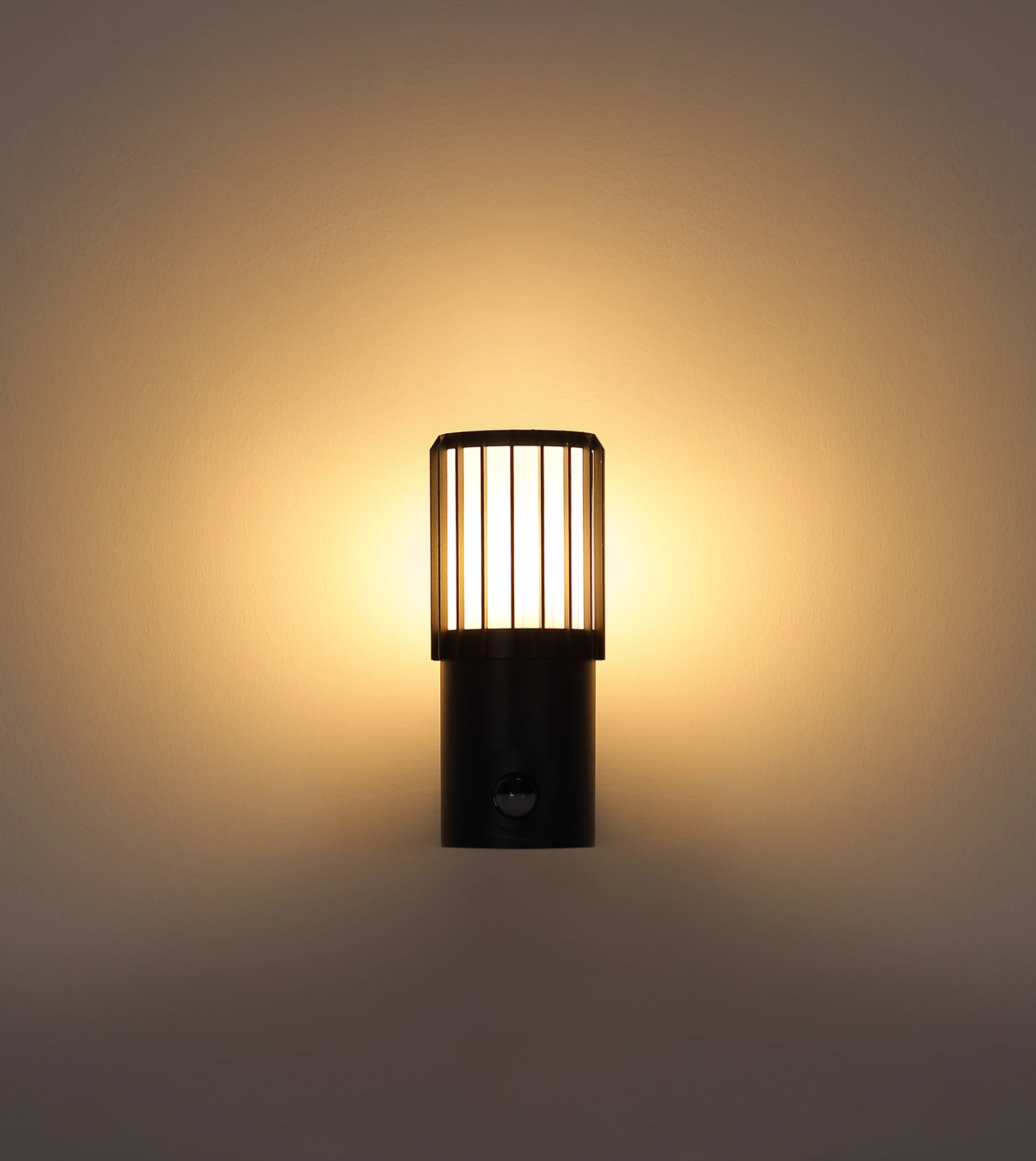 Außenleuchte MERVIN von Globo Handels GmbH, Aluminium anthrazit matt, Kunststoff opal, Modell 32160S, warmes Licht