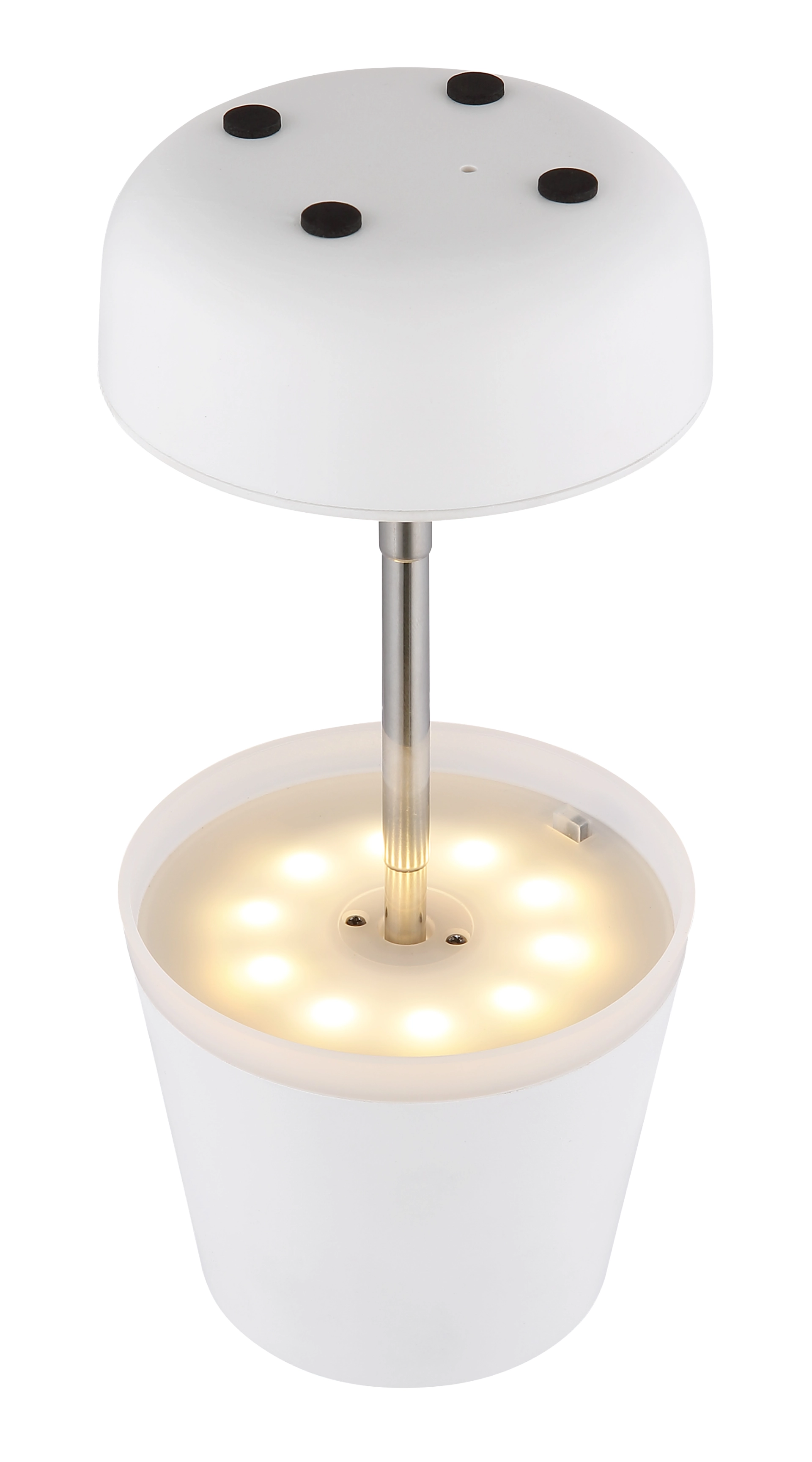 SOLARLEUCHTE KUNSTSTOFF WEIß, 10XLED