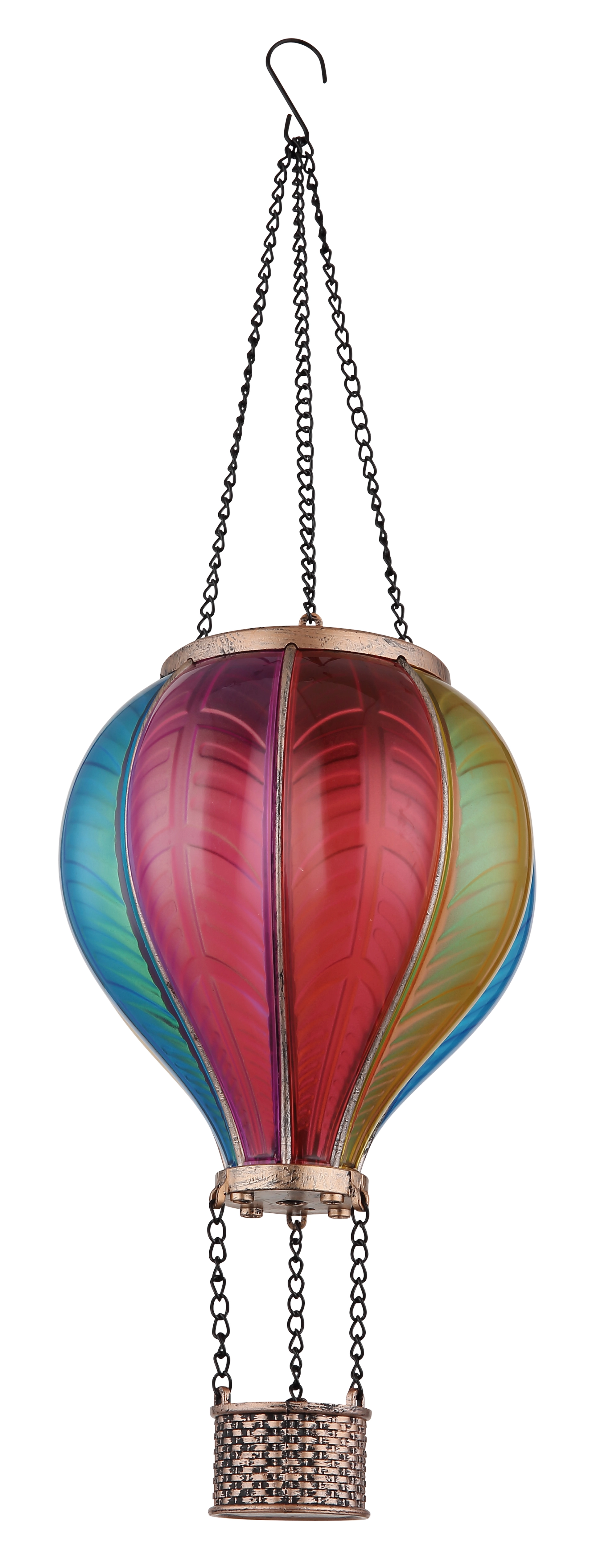 SOLARLEUCHTE METALL SCHWARZ MATT, 20XLED