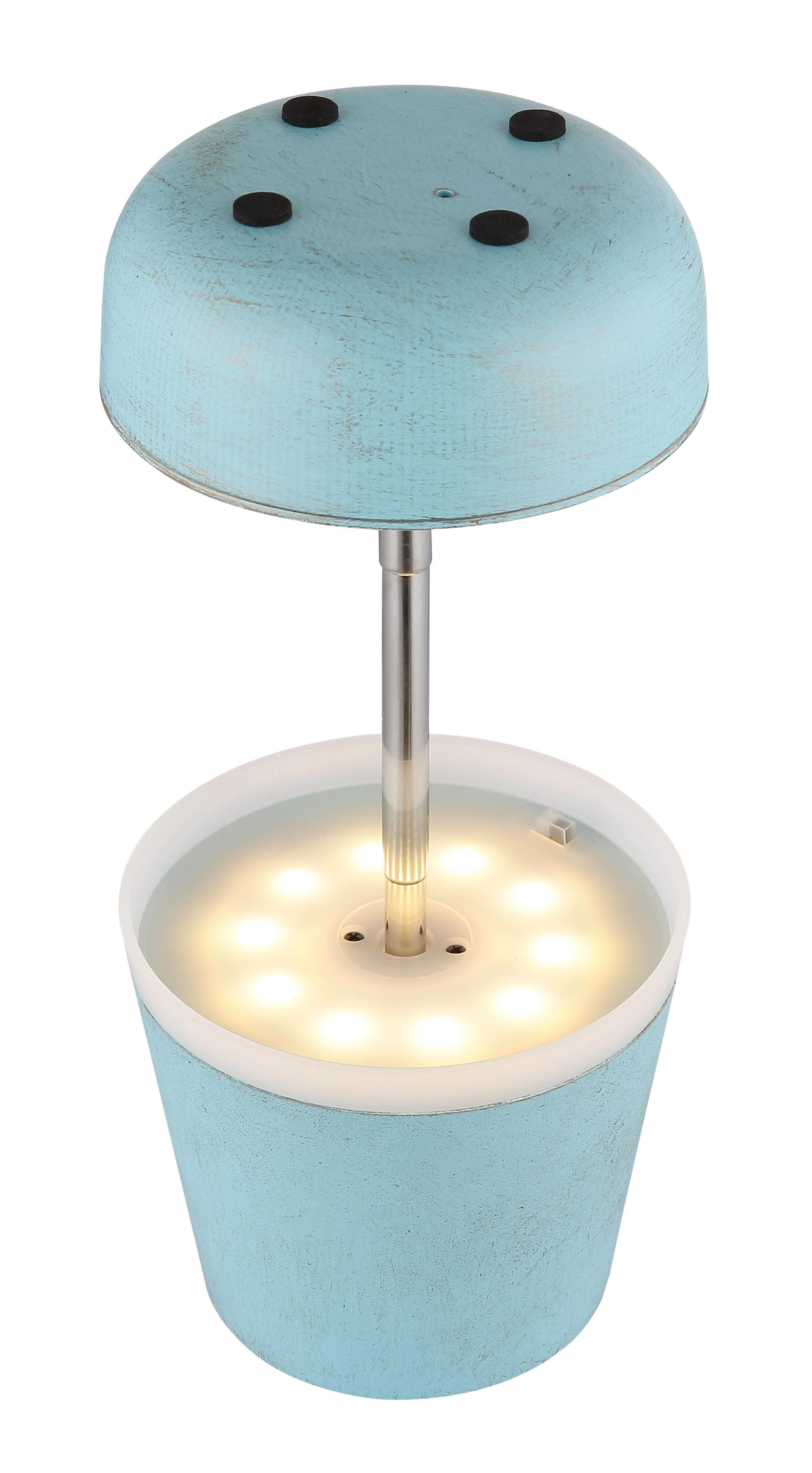 SOLARLEUCHTE KUNSTSTOFF BLAU, 10XLED