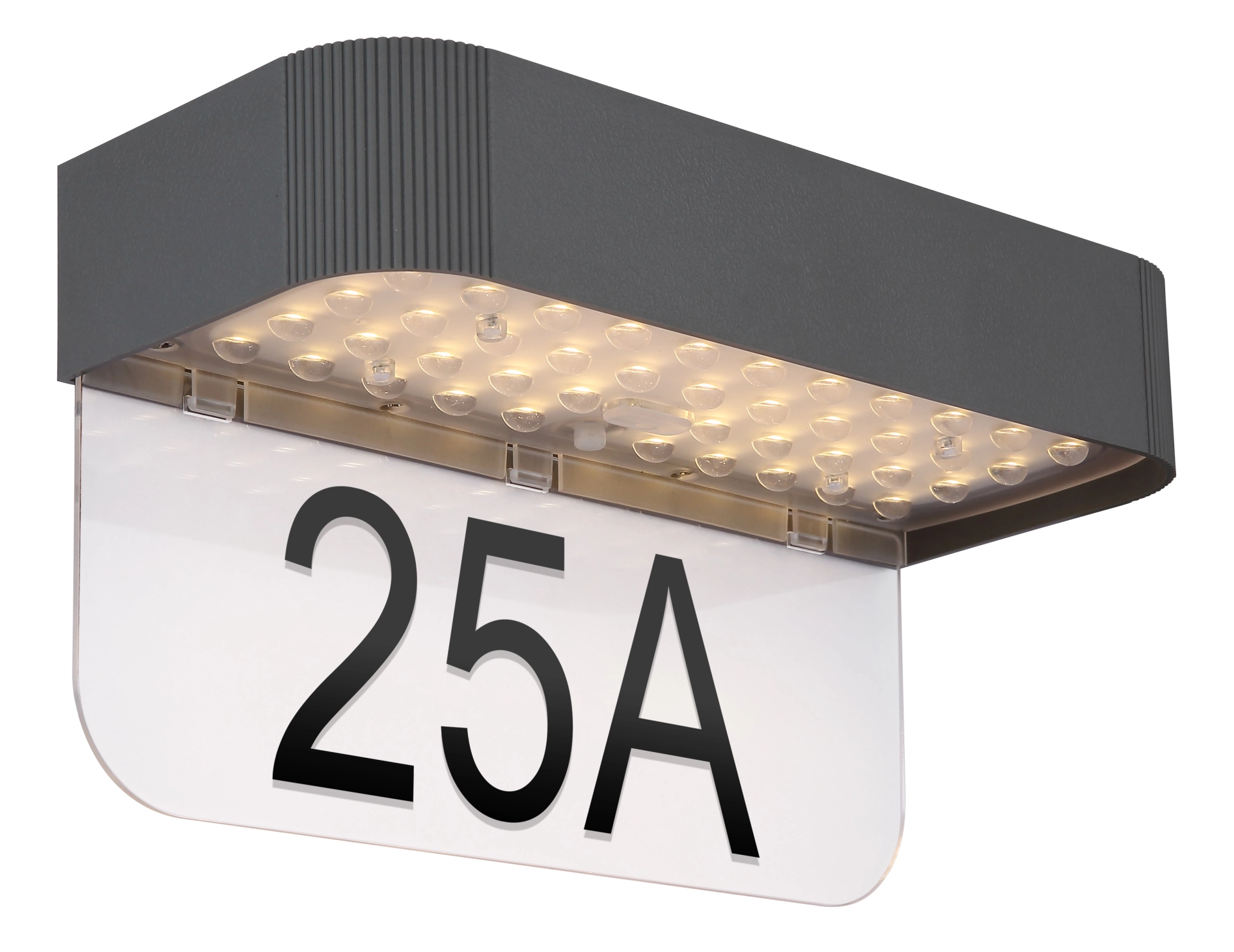 SOLARLEUCHTE KUNSTSTOFF GRAU, 1XLED