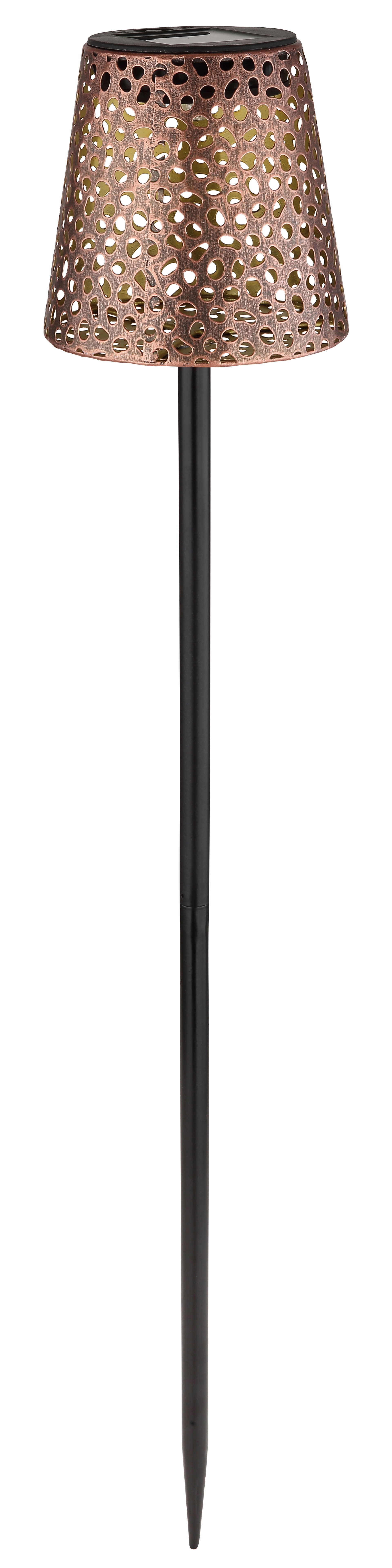 SOLARLEUCHTE METALL KUPFER, 1XLED