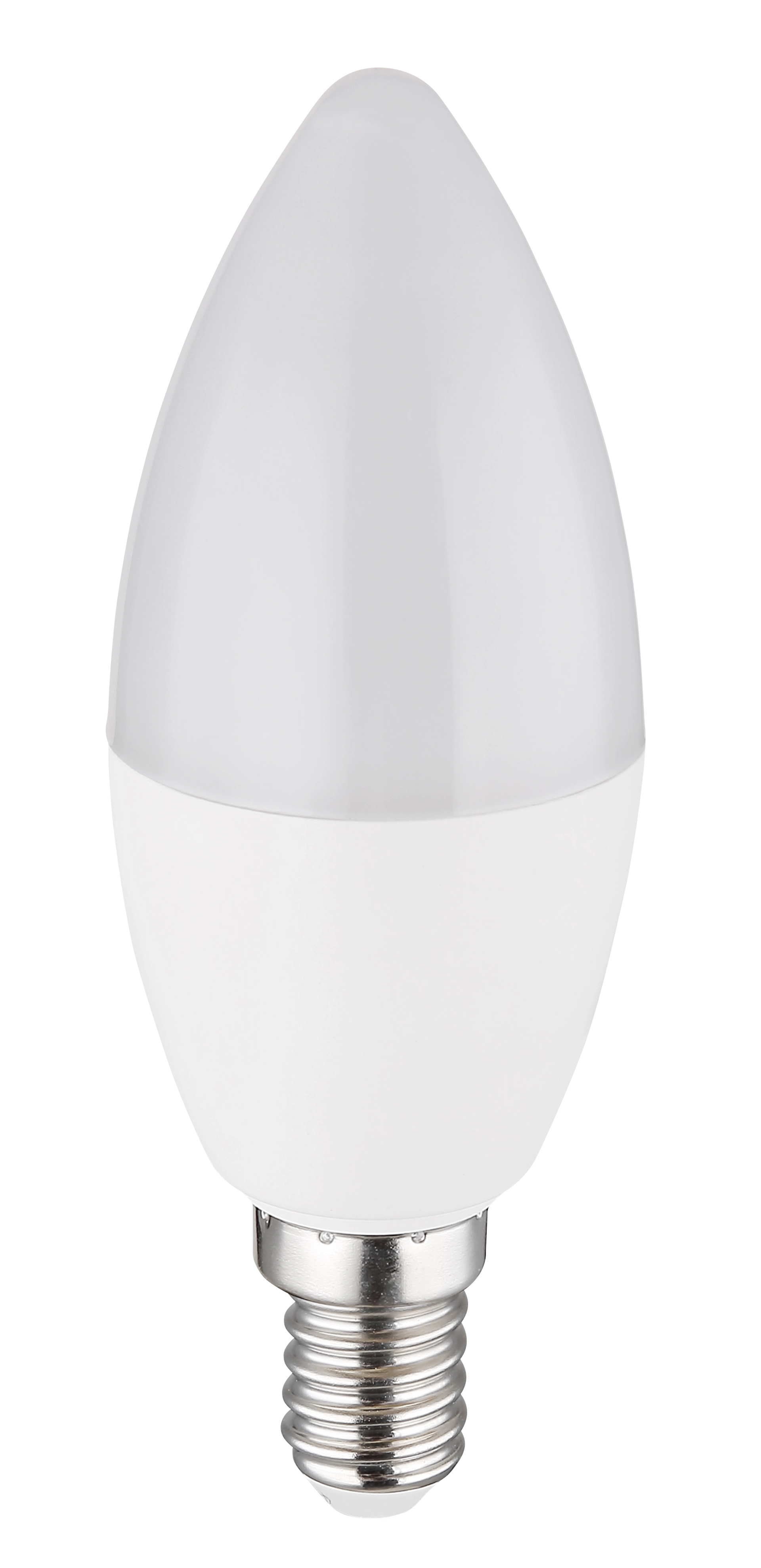 LED LEUCHTMITTEL KUNSTSTOFF WEIß, 1XE14 LED