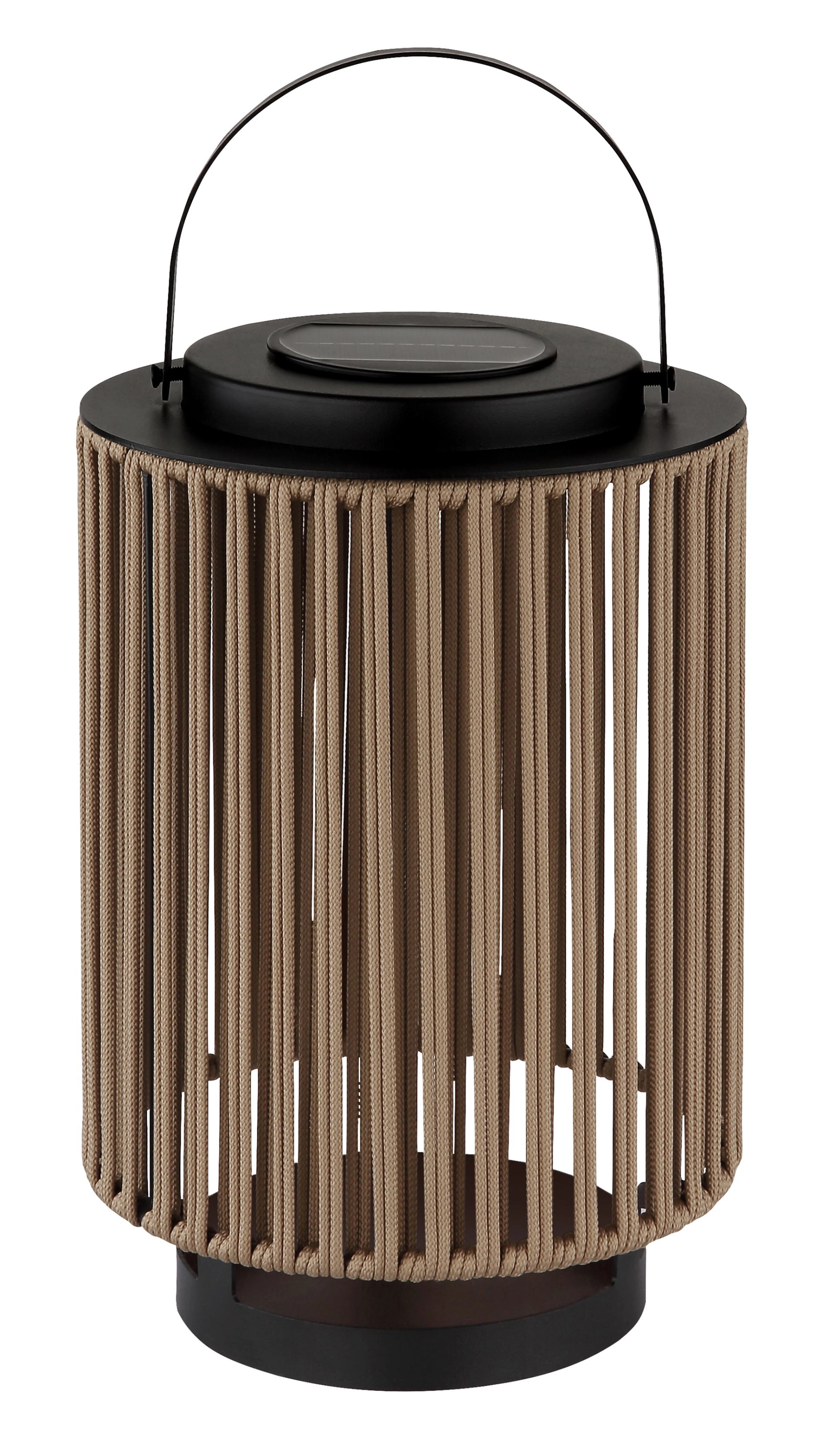 SOLARLEUCHTE METALL SCHWARZ MATT, 1XLED