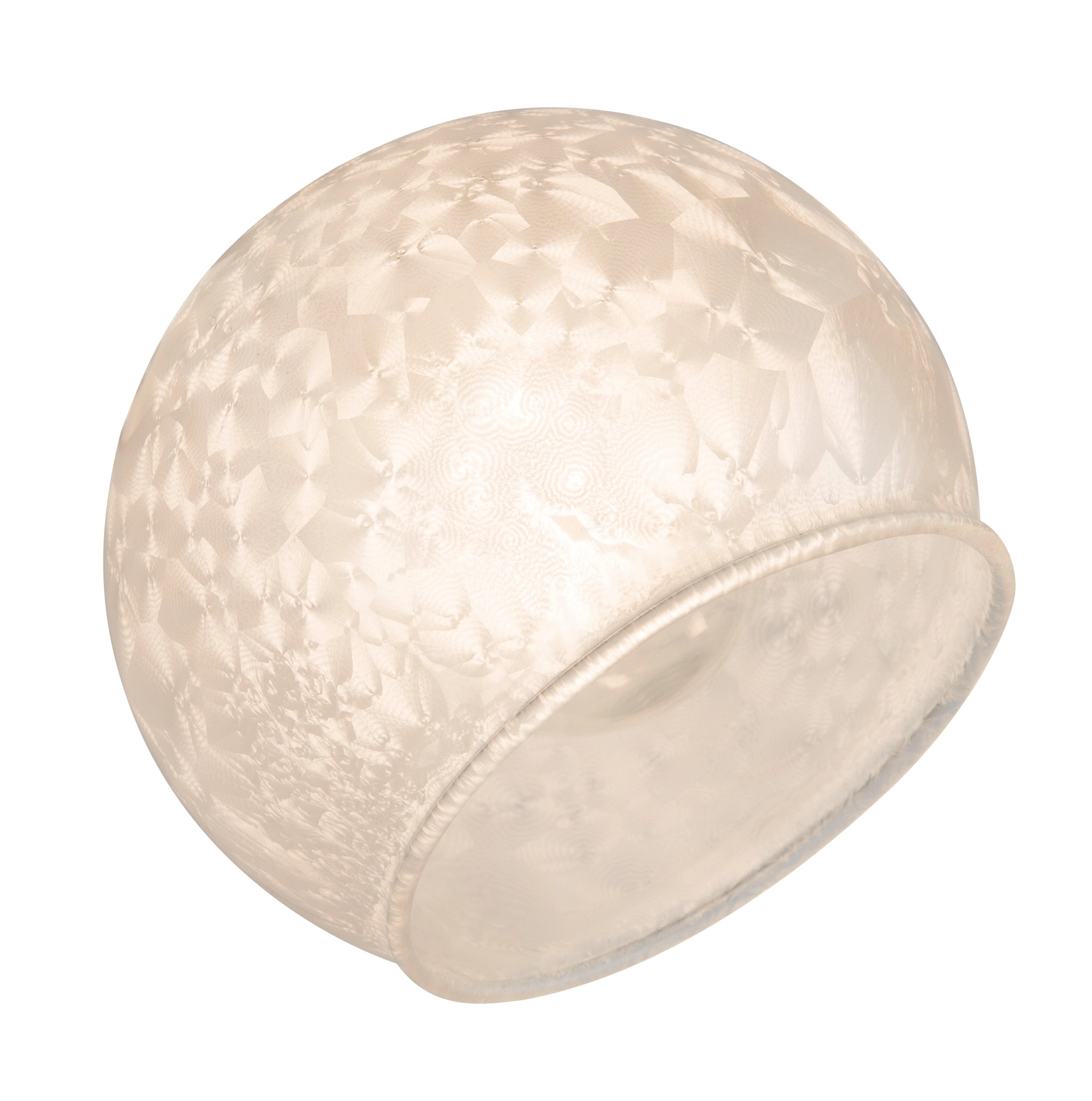 GLAS MIT EISBLUMENDEKOR ZU 54987SERIE E14