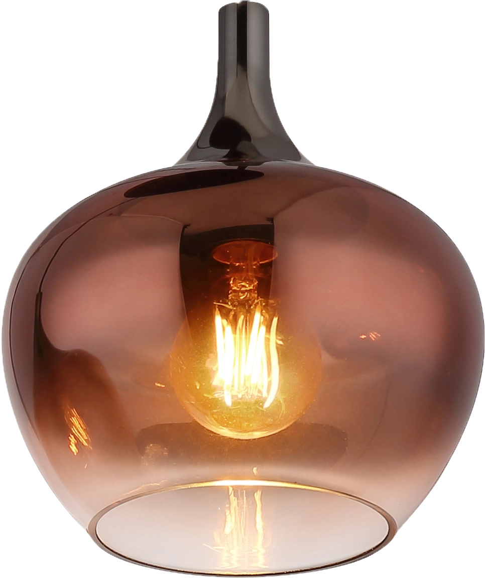 ERSATZGLAS KUPFERFARBEN-KLAR, DURCHMESSER 18CM