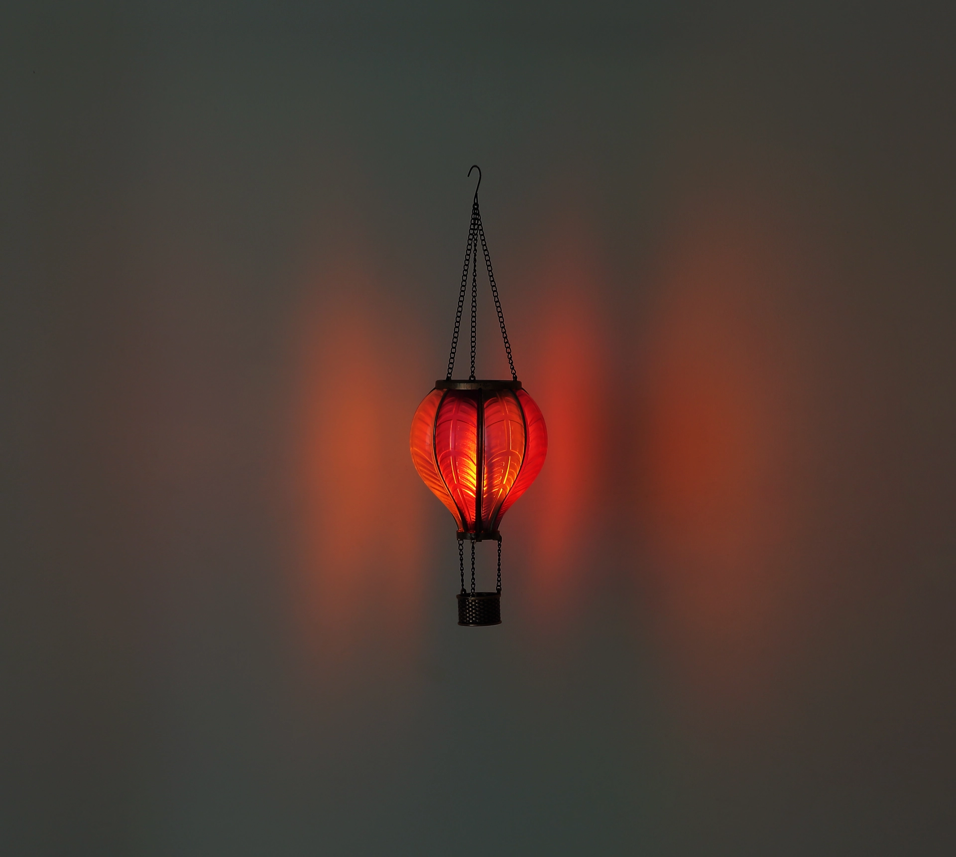 SOLARLEUCHTE METALL SCHWARZ MATT, 20XLED