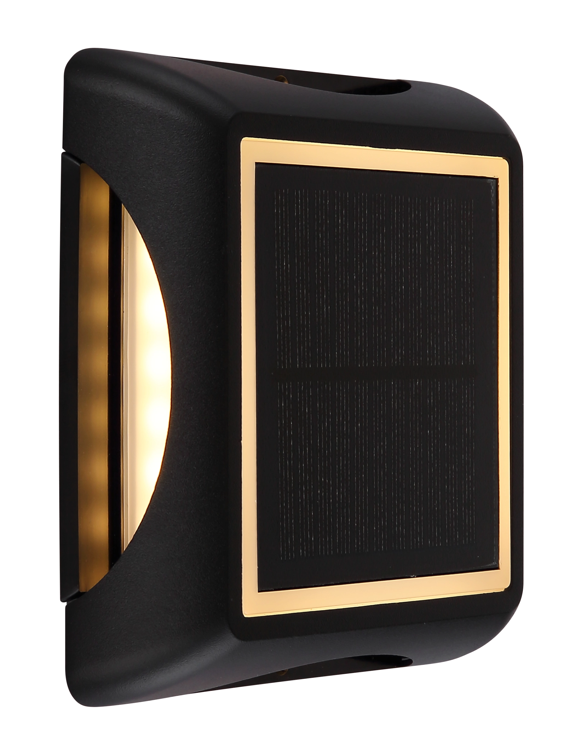 SOLARLEUCHTE ALUMINIUM DRUCKGUSS SCHWARZ MATT, 1XL