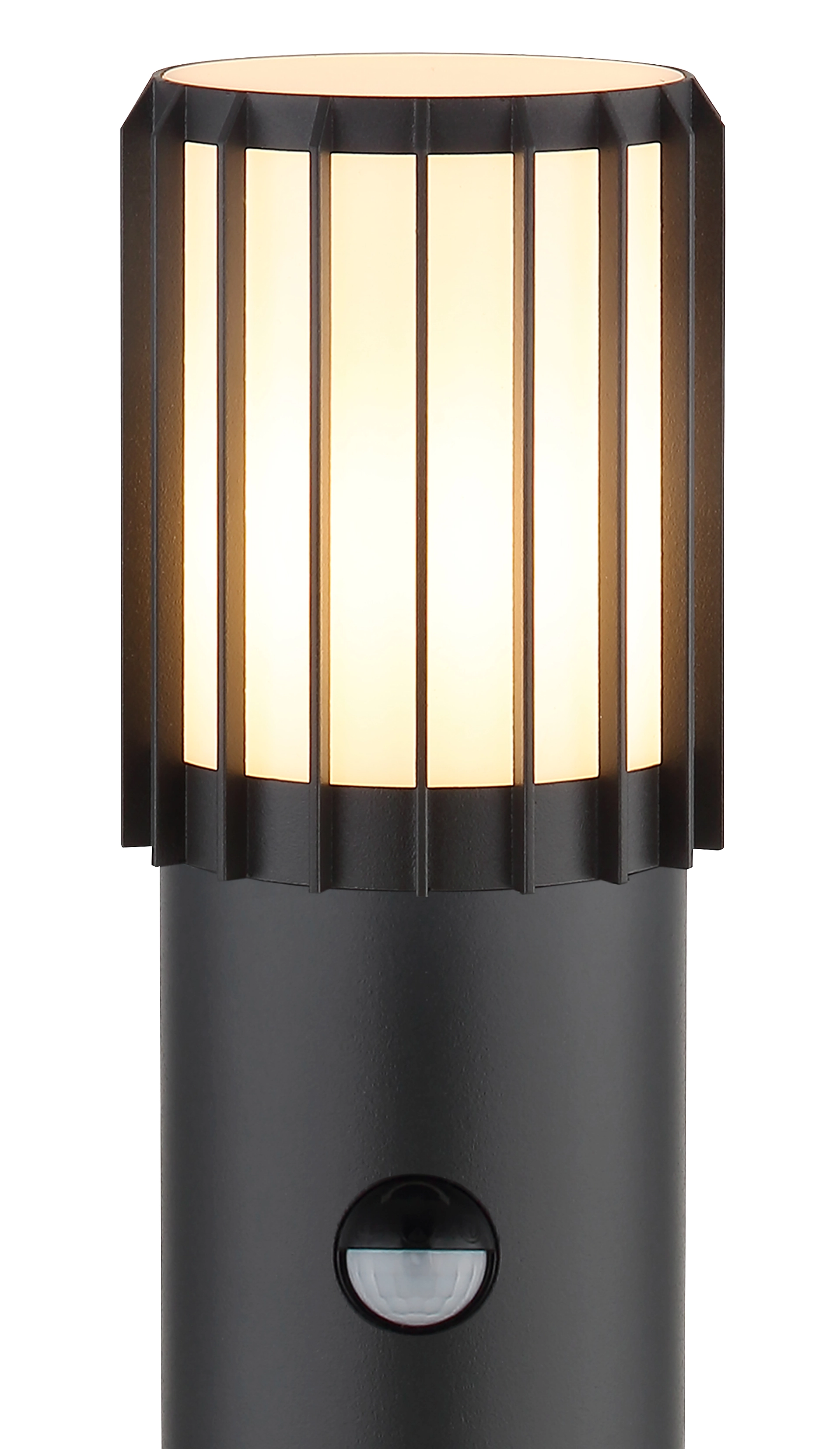 Außenleuchte MERVIN in Aluminium, anthrazit matt mit opalem Kunststoff-Diffusor, inkl. Bewegungsmelder, Produkt 32163S