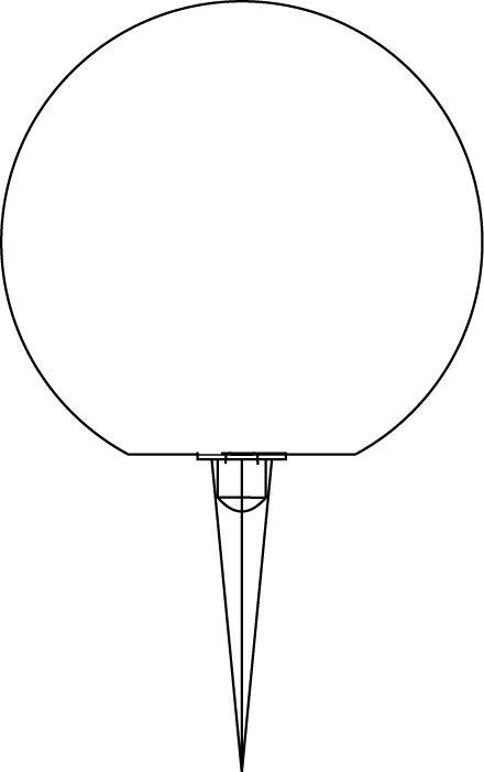 SOLARLEUCHTE KUNSTSTOFF WEIß, 1XRGBW LED
