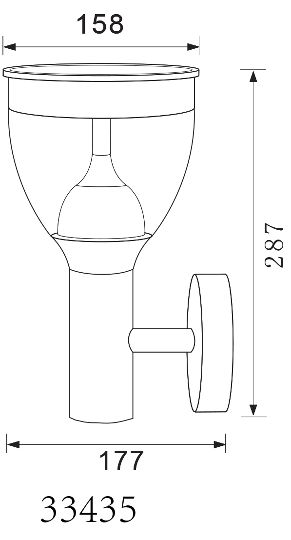 SOLARLEUCHTE EDELSTAHL, 1XLED
