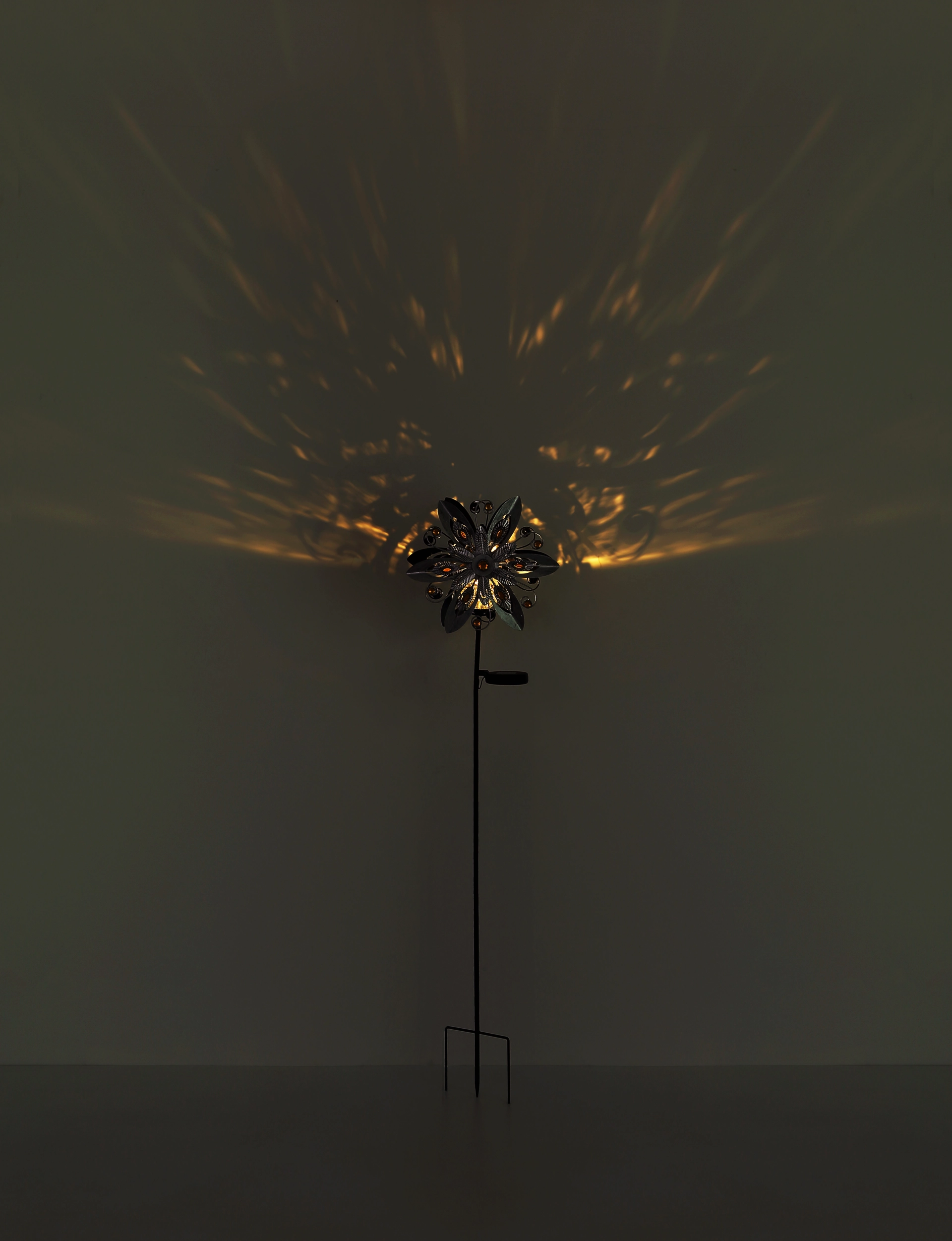 SOLARLEUCHTE METALL ROSTFARBEN, 1XLED