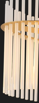 GLASSTAB OPAL-KLAR VERLAUFEND, LÄNGE 26CM, FÜR 156