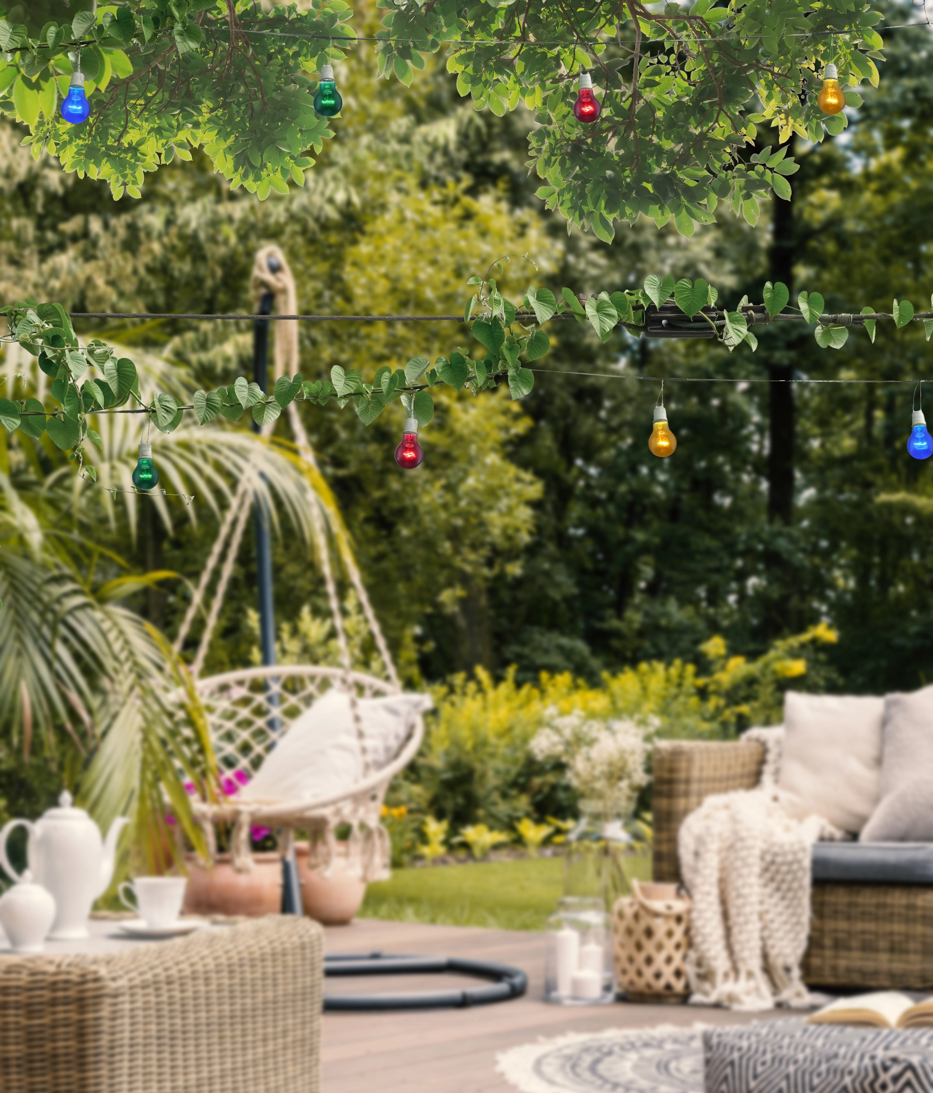 LEUCHTMITTEL GLAS GELB, 1XE27