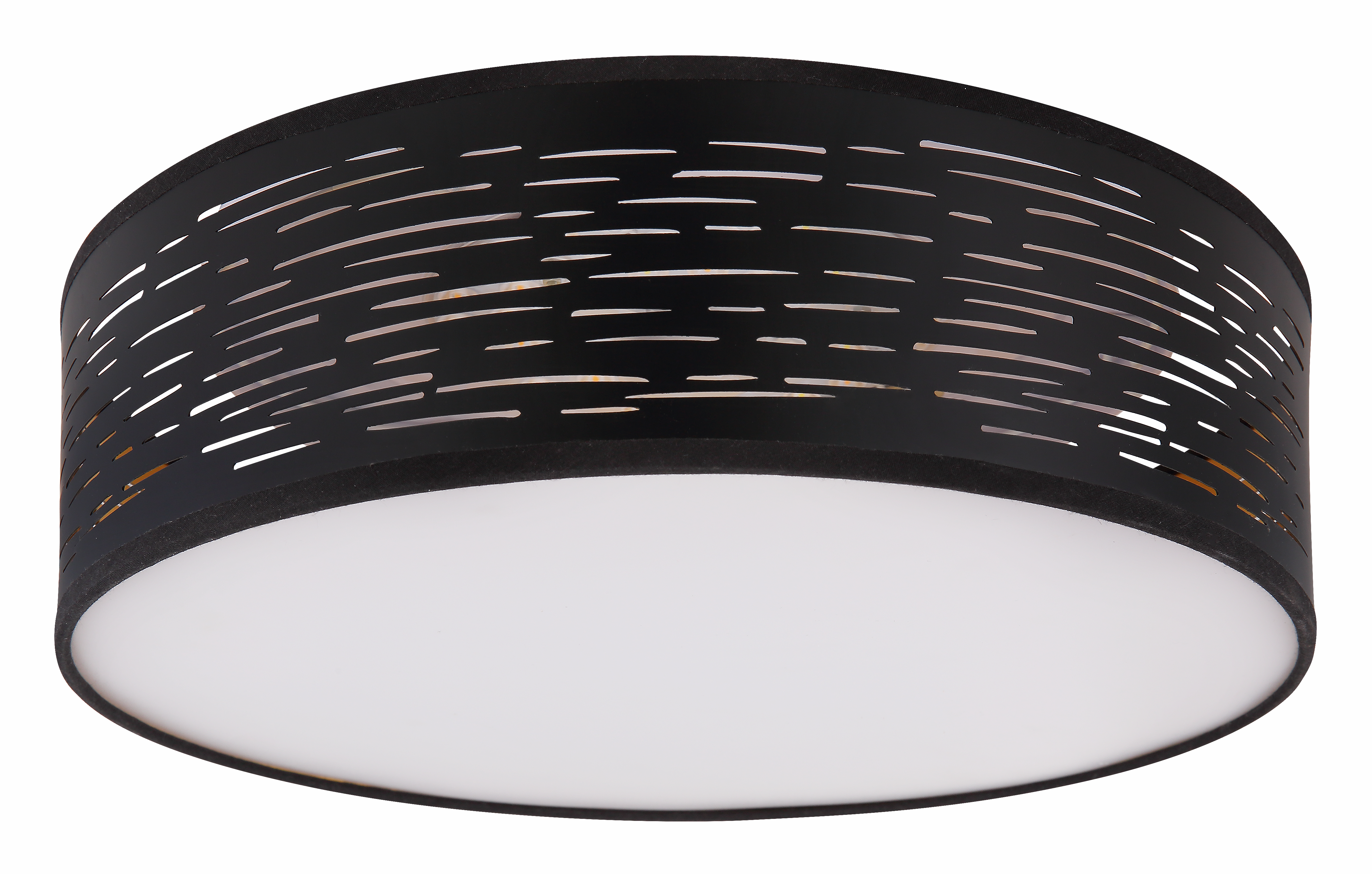 Deckenleuchte - Metall schwarz - Kunststoff schwarz - 15342D1 | Deckenlampen