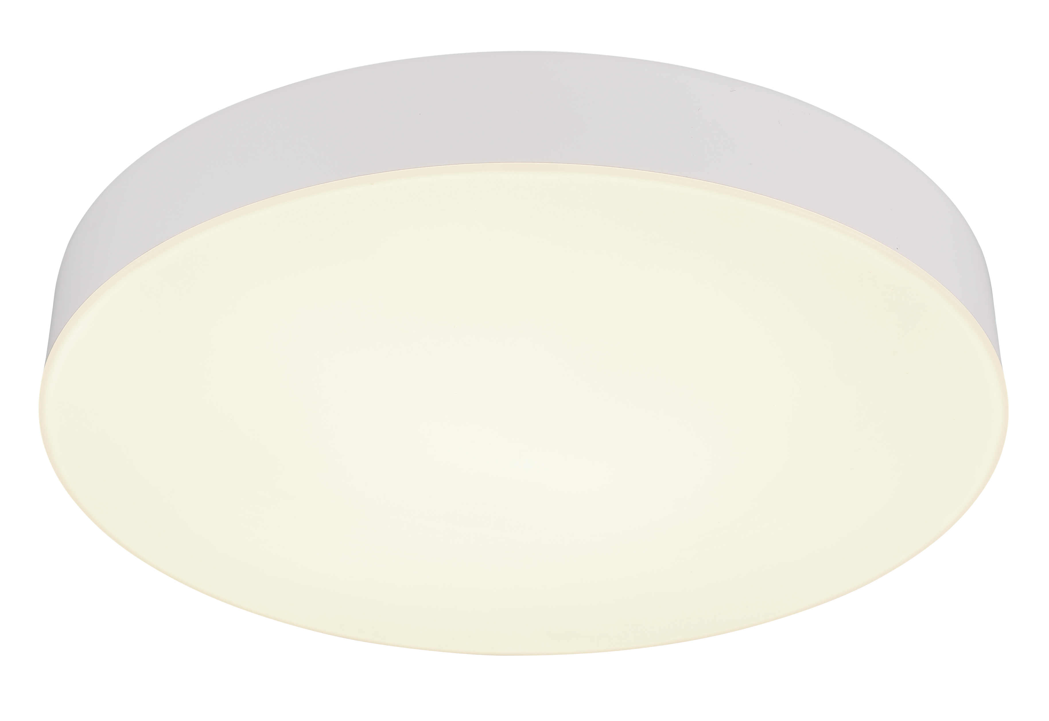 Deckenleuchte - Kunststoff weiß matt - Kunststoff opal - 12384-24W