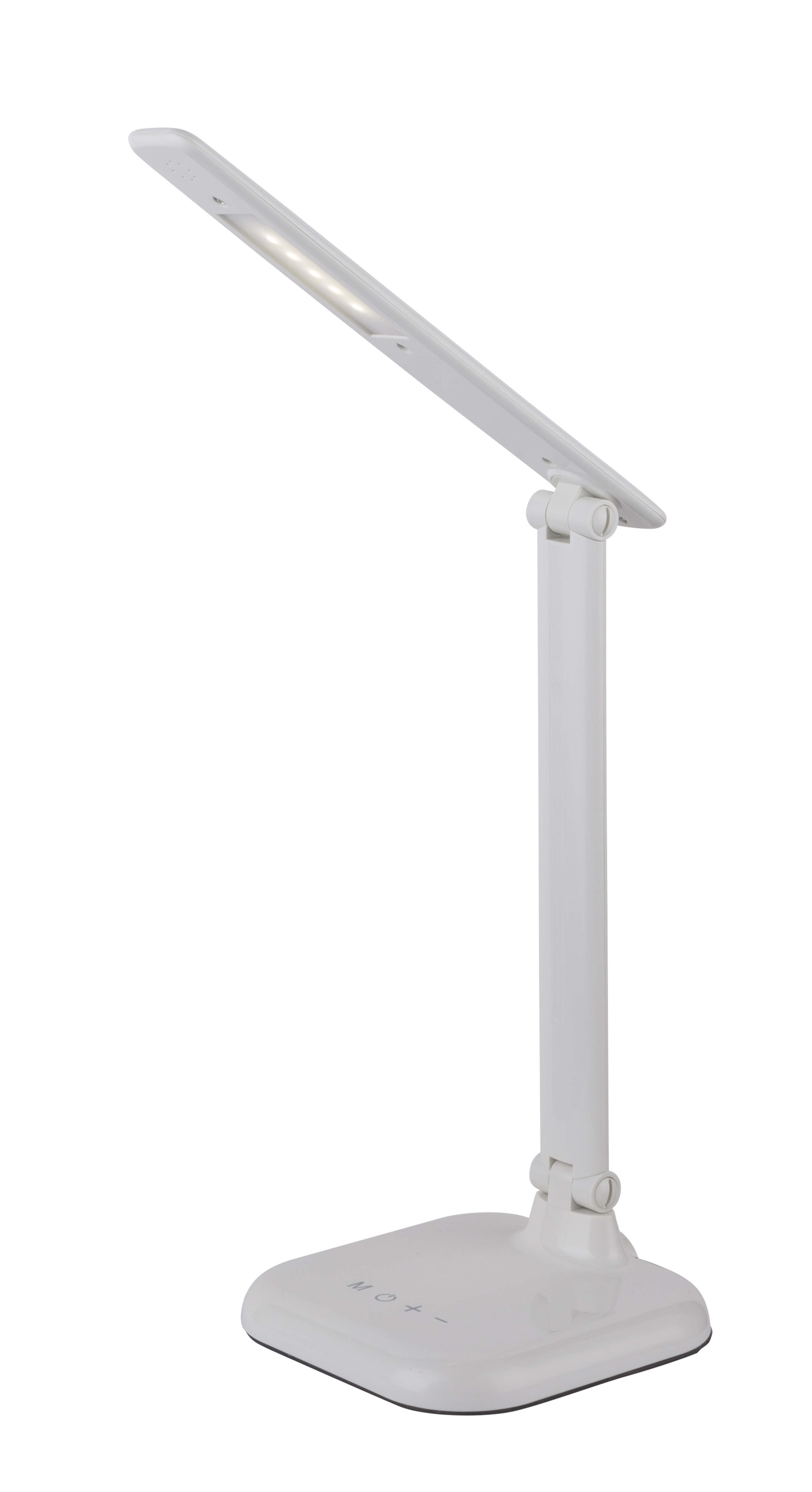 operator Woestijn stapel table lamp plastic white, LED | Globo Lighting