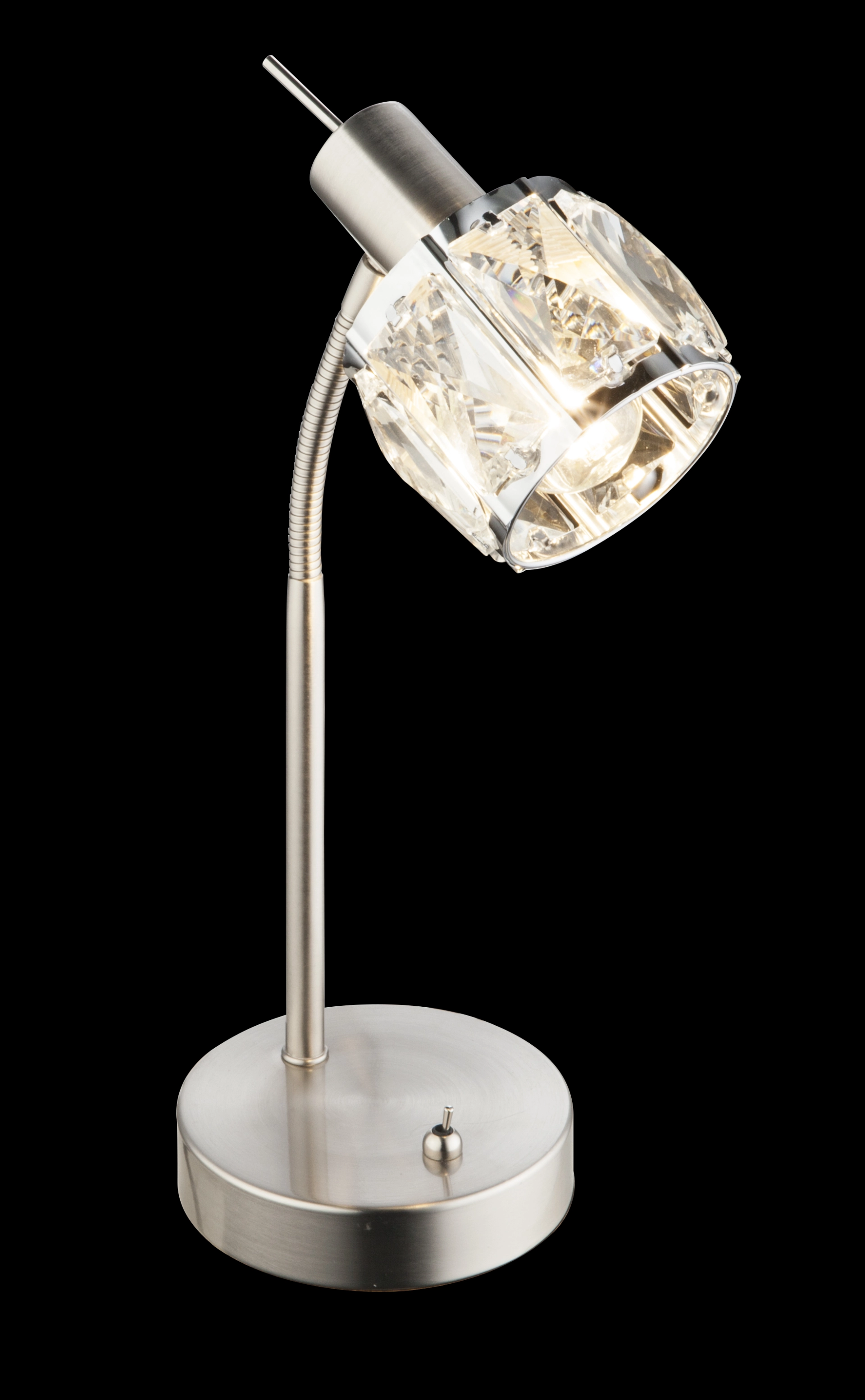 Tischleuchte - nickel matt - Chrom | Globo Lighting | Leuchten | Lampen