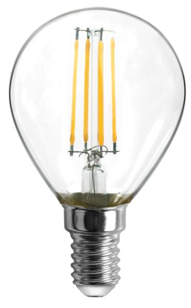 Globo Lampe LED Globo E14 W 3,8 2700K Stücke 3 Duracell 