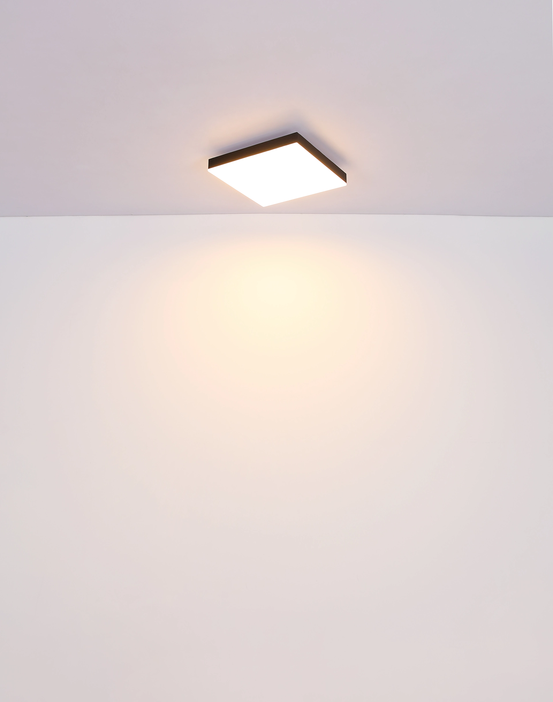 Deckenleuchte - Metall weiß - Acryl opal - 41594D2
