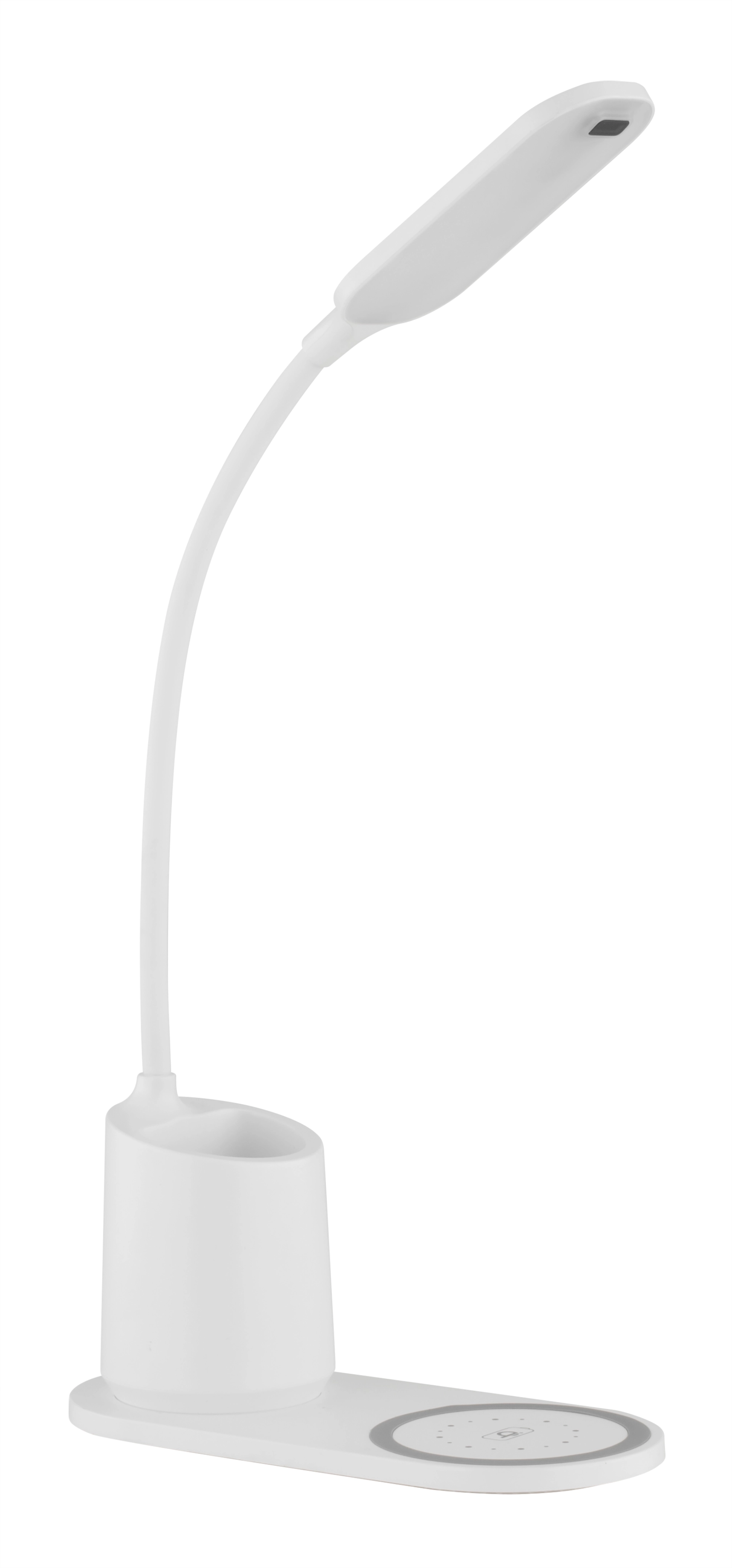 table lamp plastic white, LED 58429W